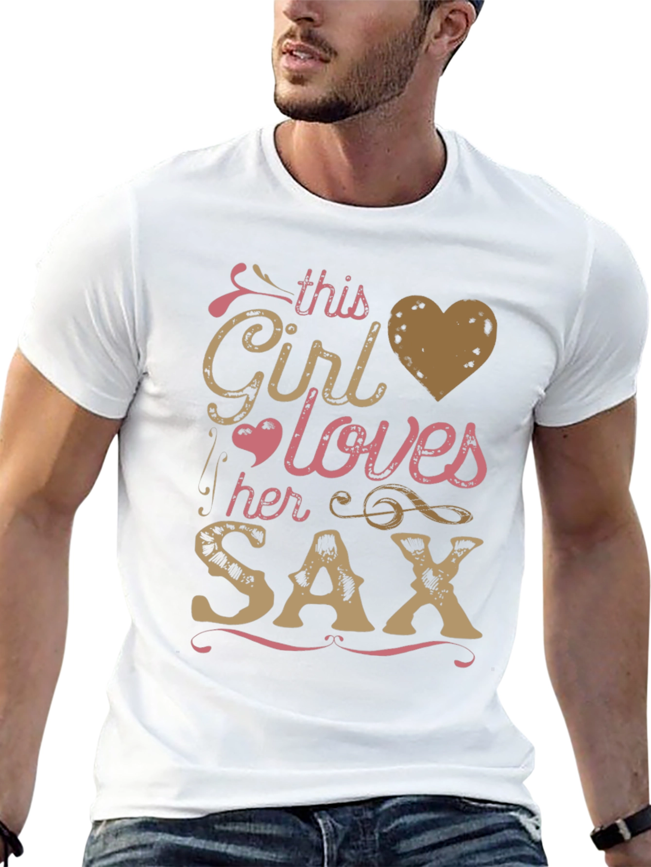 This Girl Loves Her Sax T-Shirt