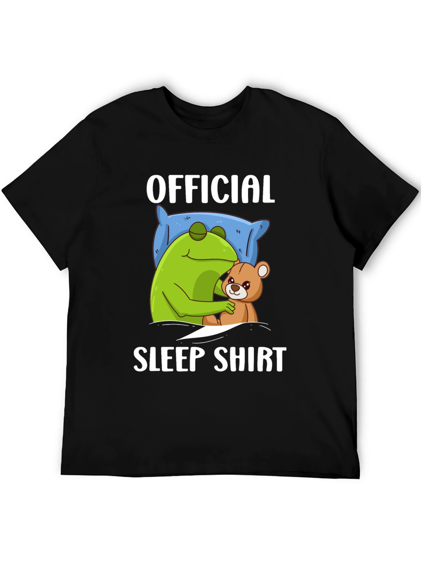 Official Sleep Shirt - Frog and Teddy Bear Design
