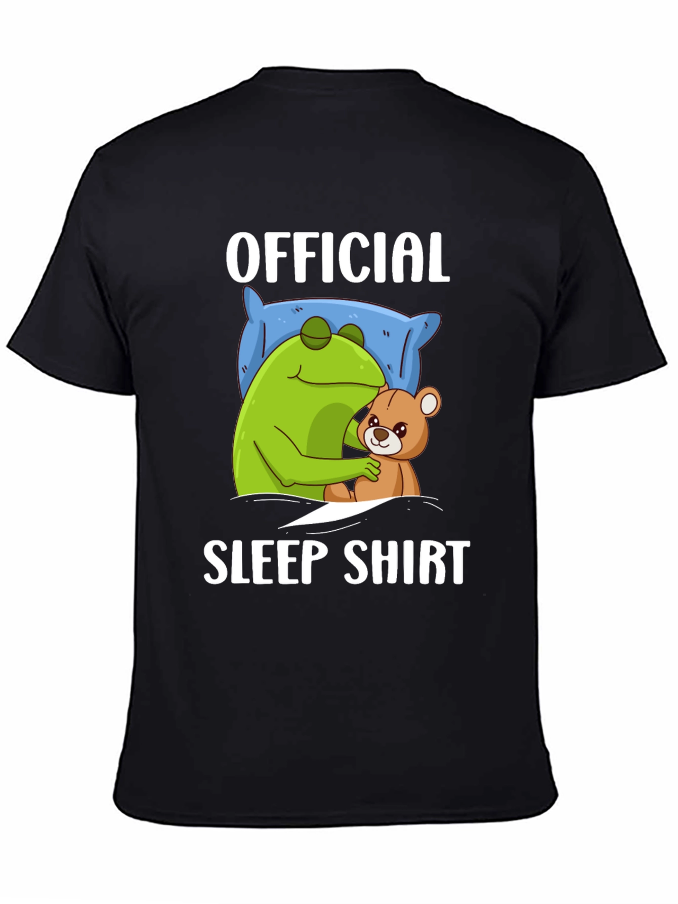 Official Sleep Shirt - Frog and Teddy Bear Design