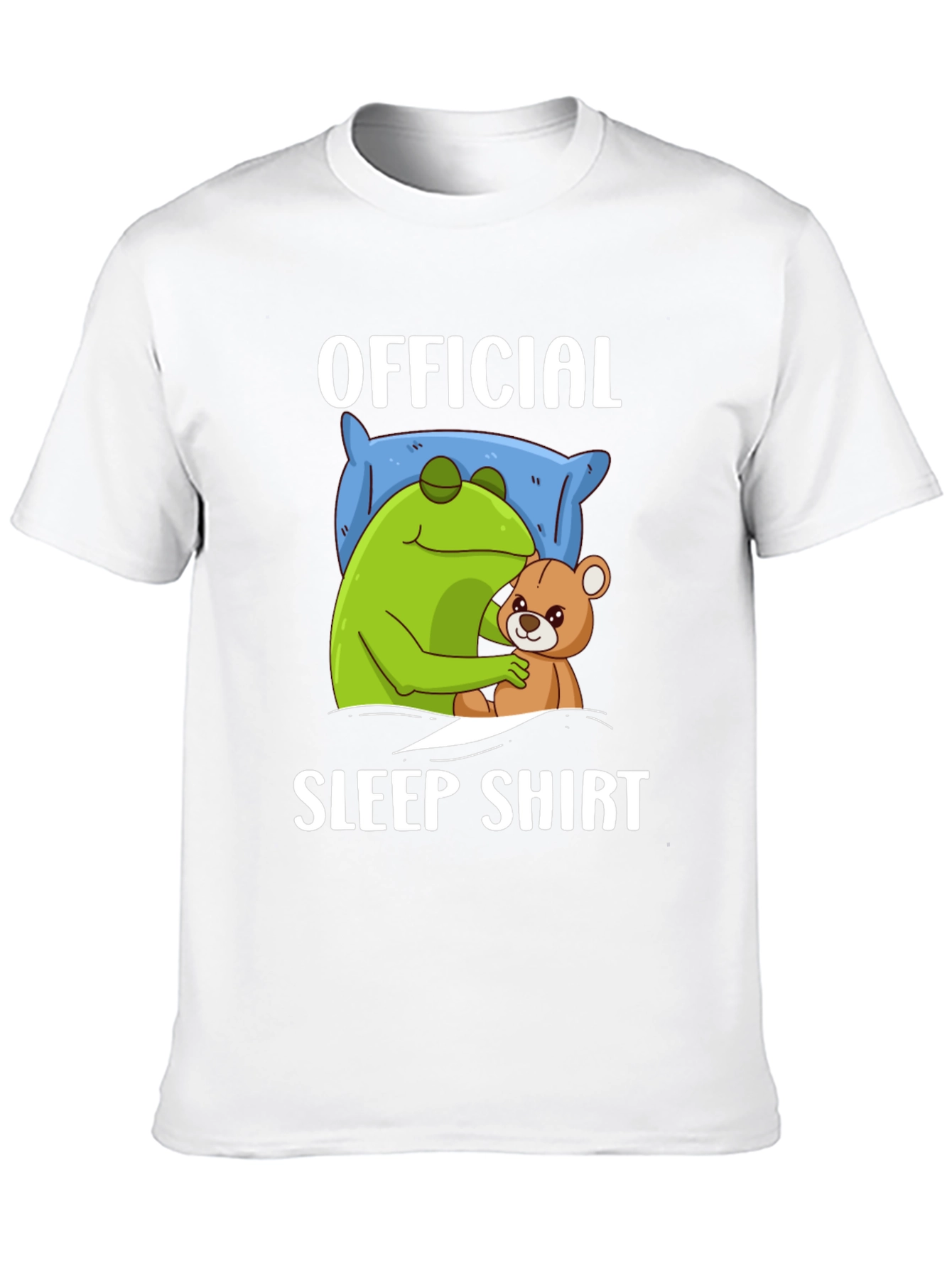 Official Sleep Shirt - Frog and Teddy Bear Design