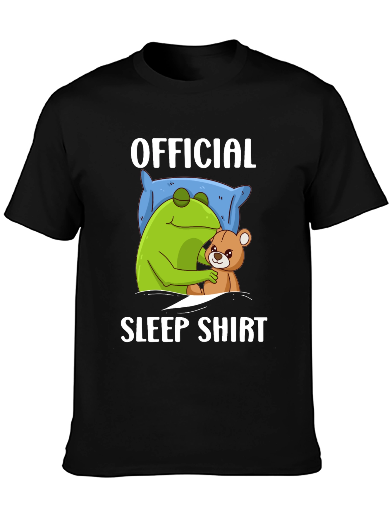 Official Sleep Shirt - Frog and Teddy Bear Design