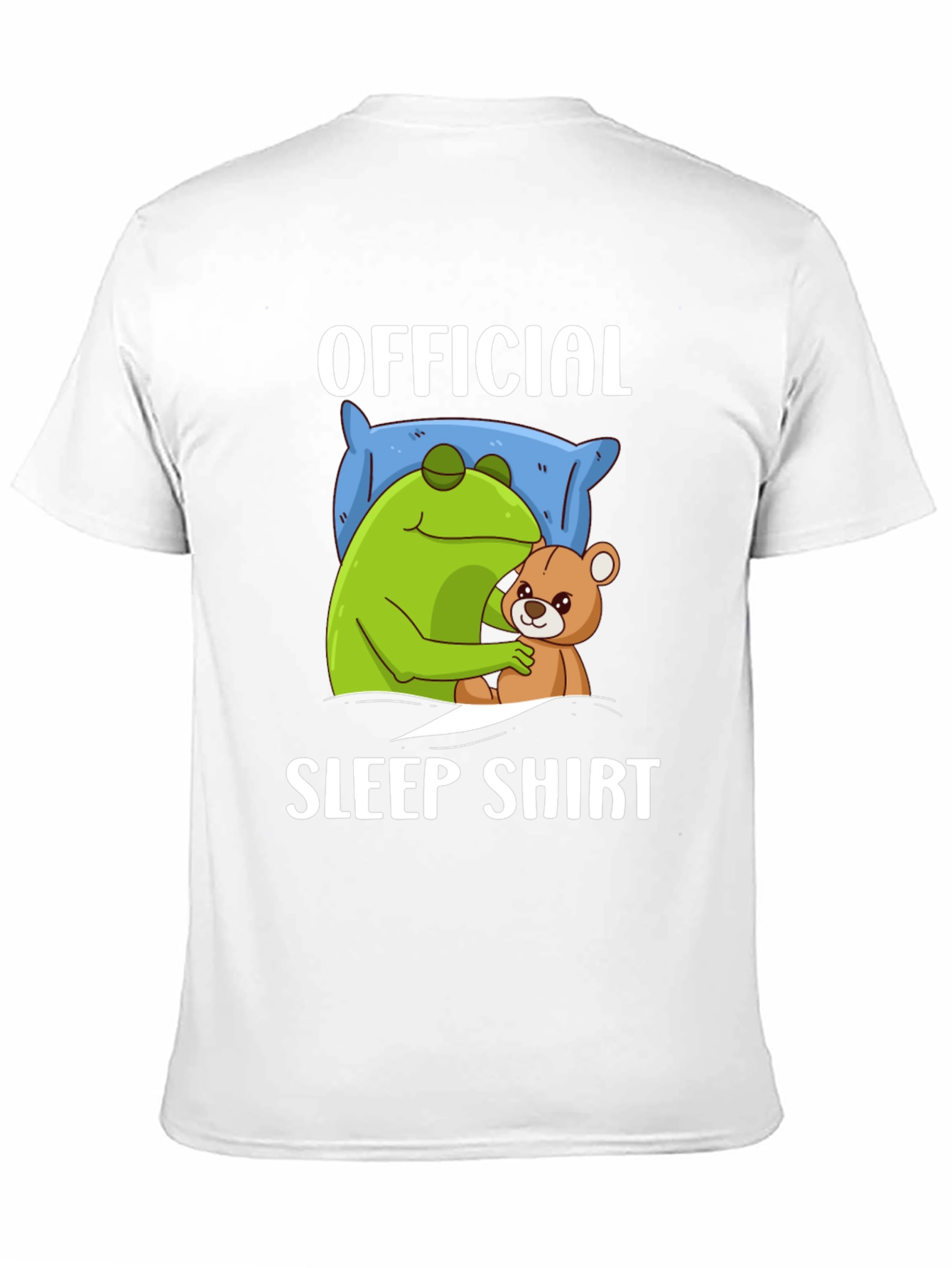 Official Sleep Shirt - Frog and Teddy Bear Design