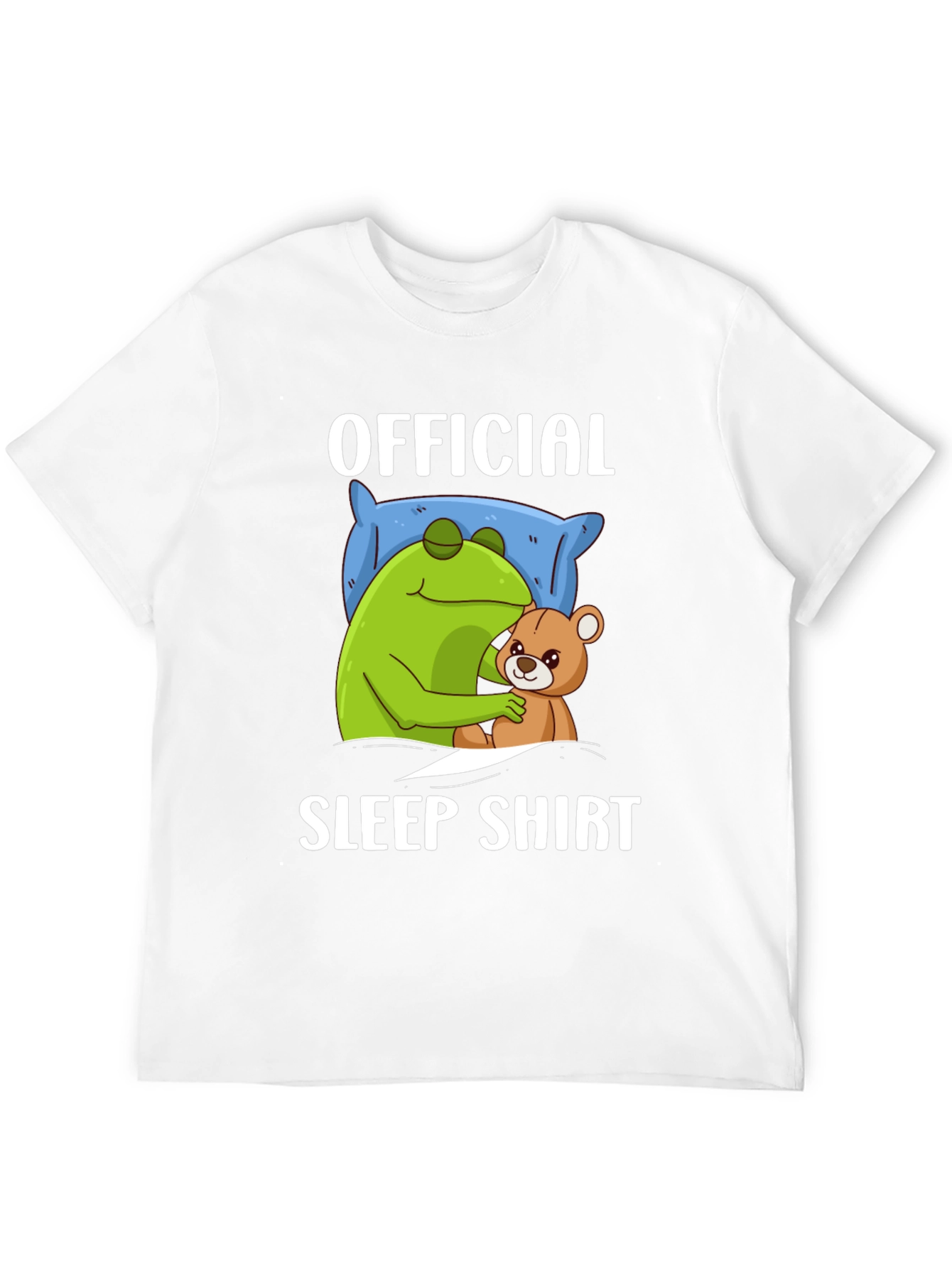 Official Sleep Shirt - Frog and Teddy Bear Design