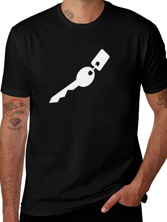 Key Graphic Black T-Shirt