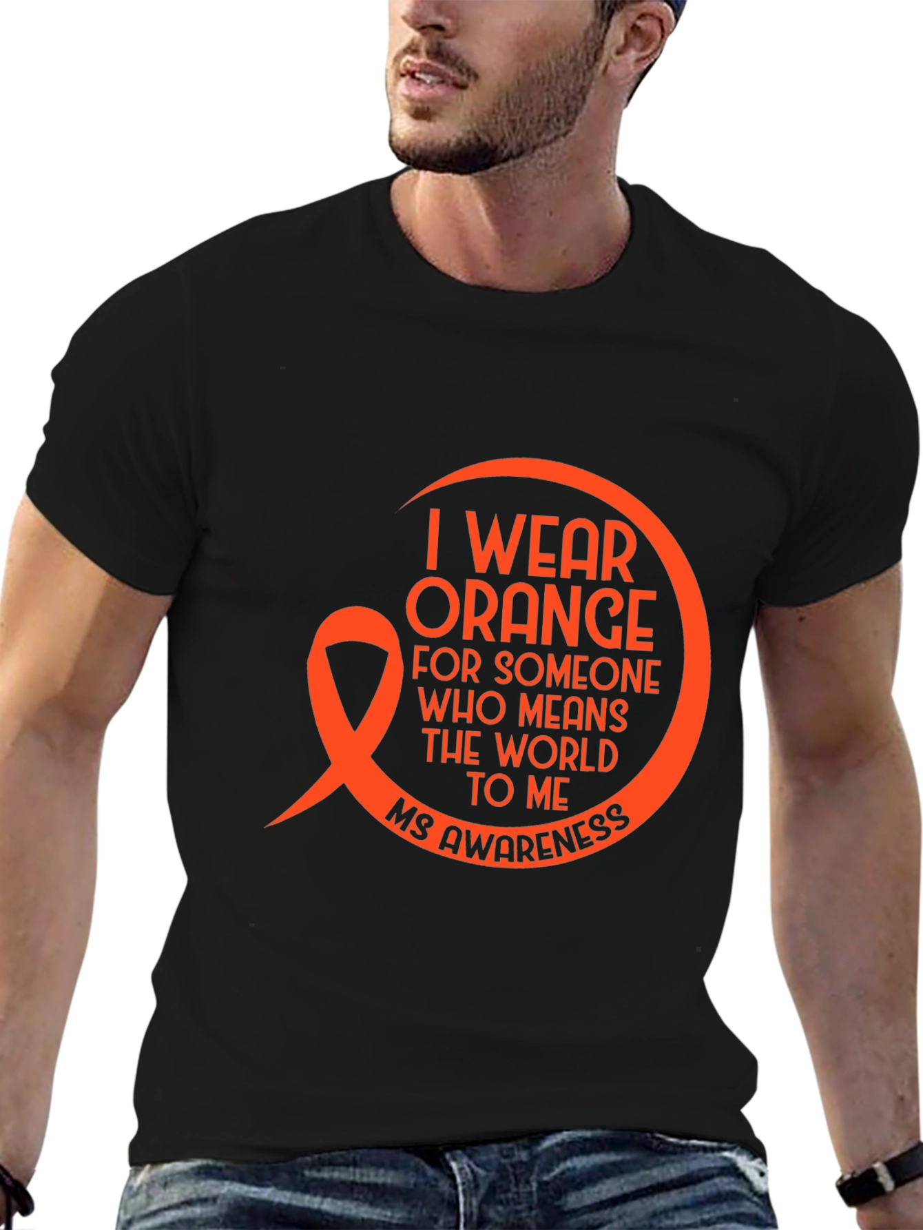 MS Awareness Tee: I Wear Orange