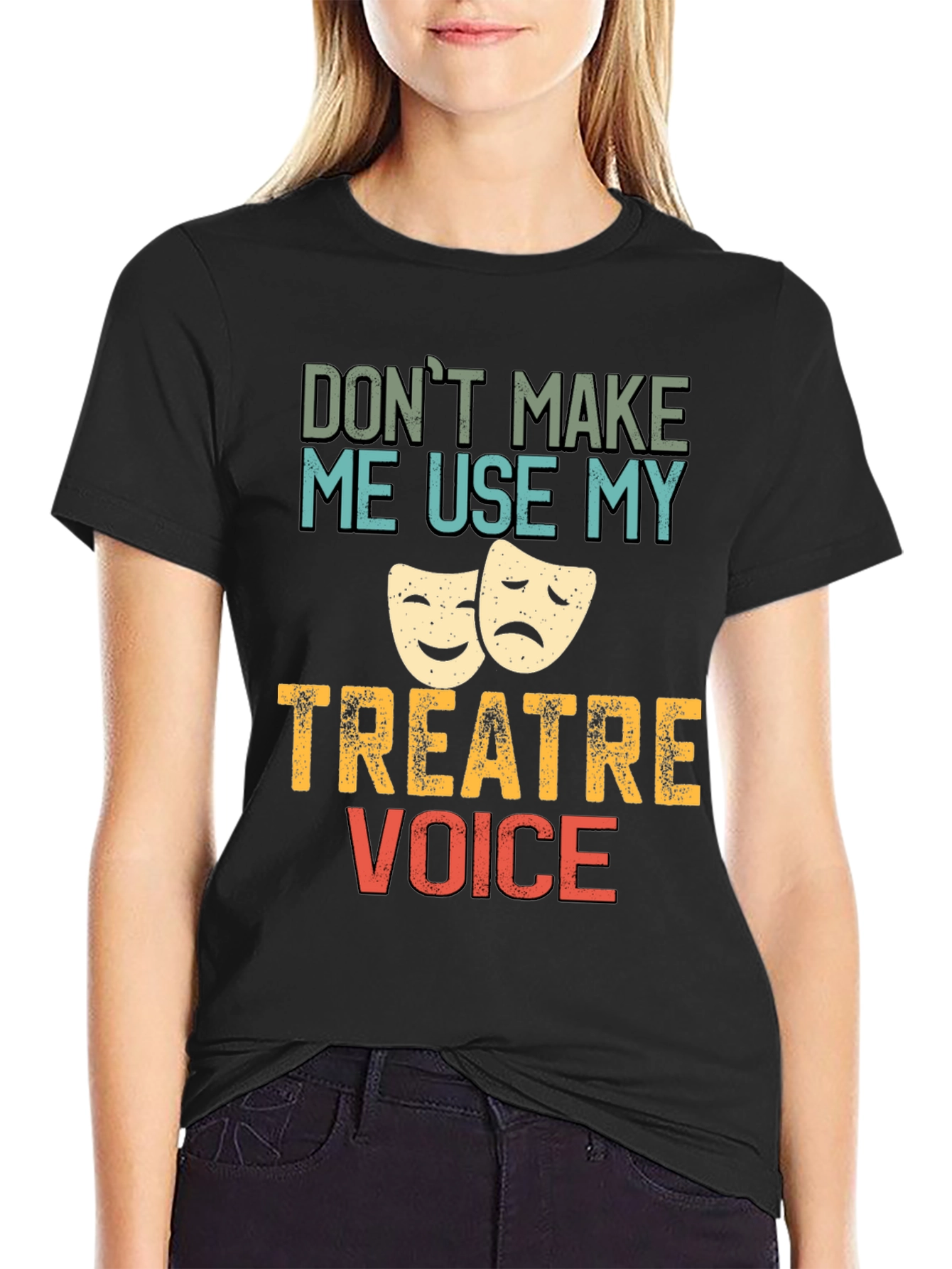 Theater Voice T-Shirt: Funny Drama Geek Tee