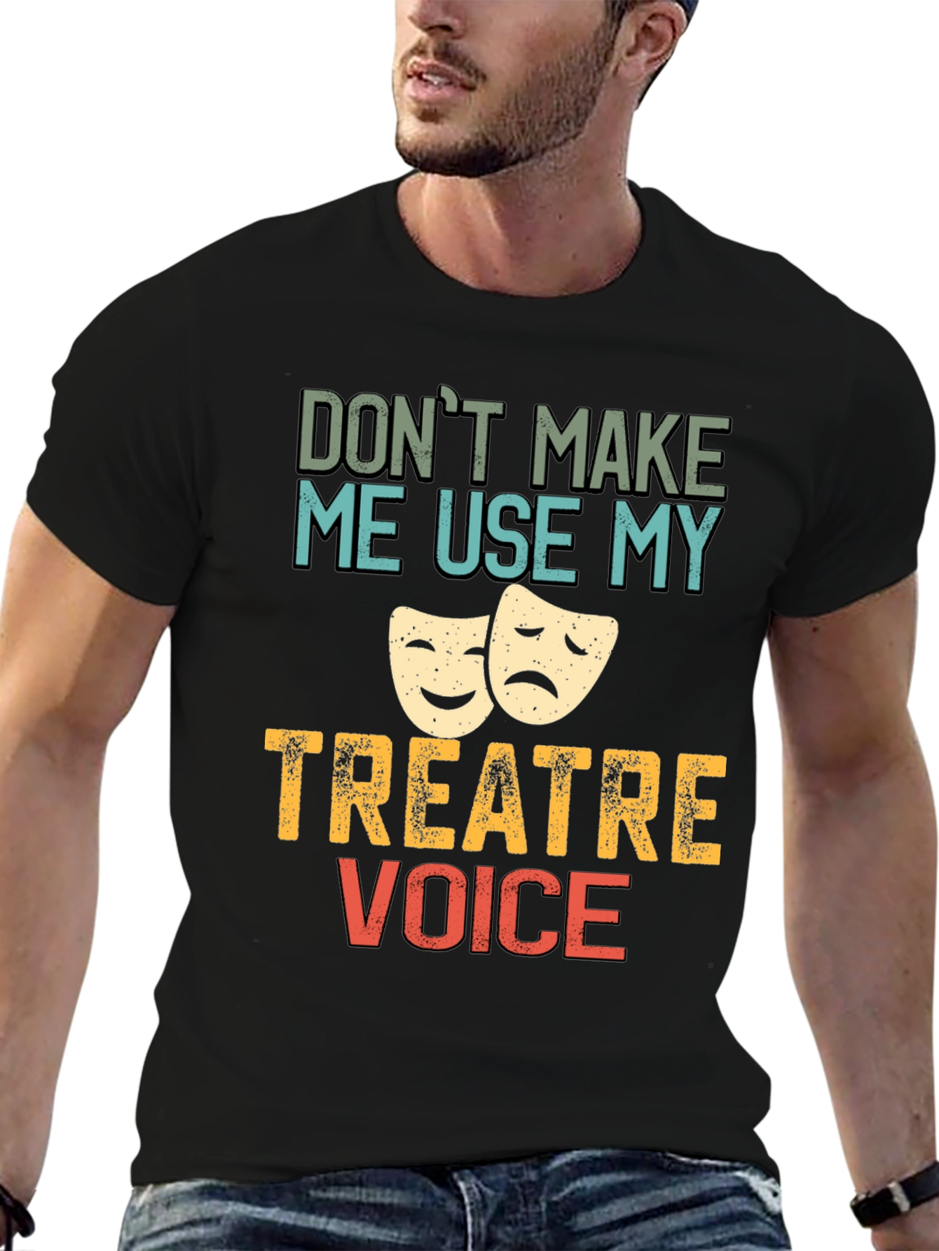 Theater Voice T-Shirt: Funny Drama Geek Tee