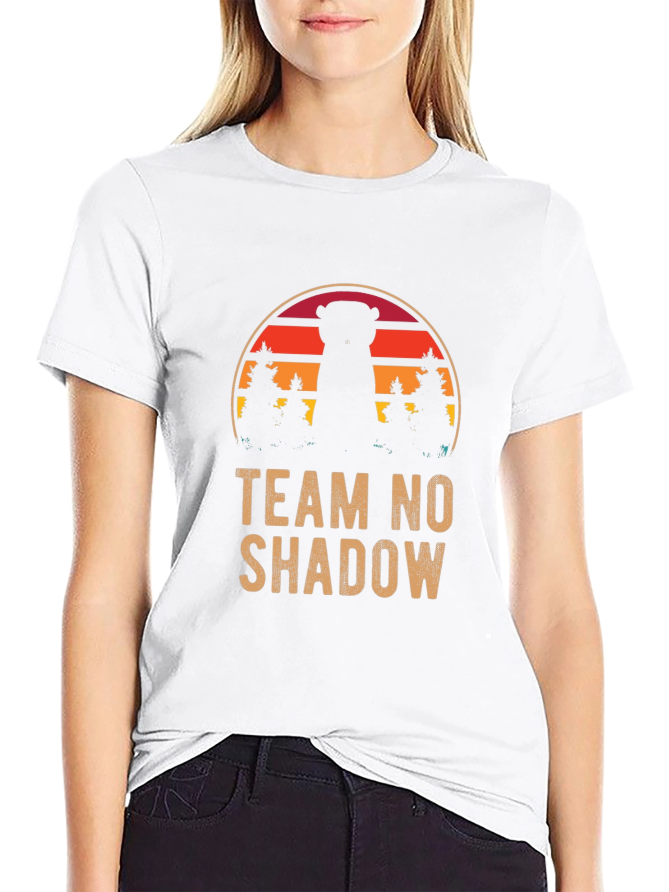 Team No Shadow Groundhog Day T-Shirt