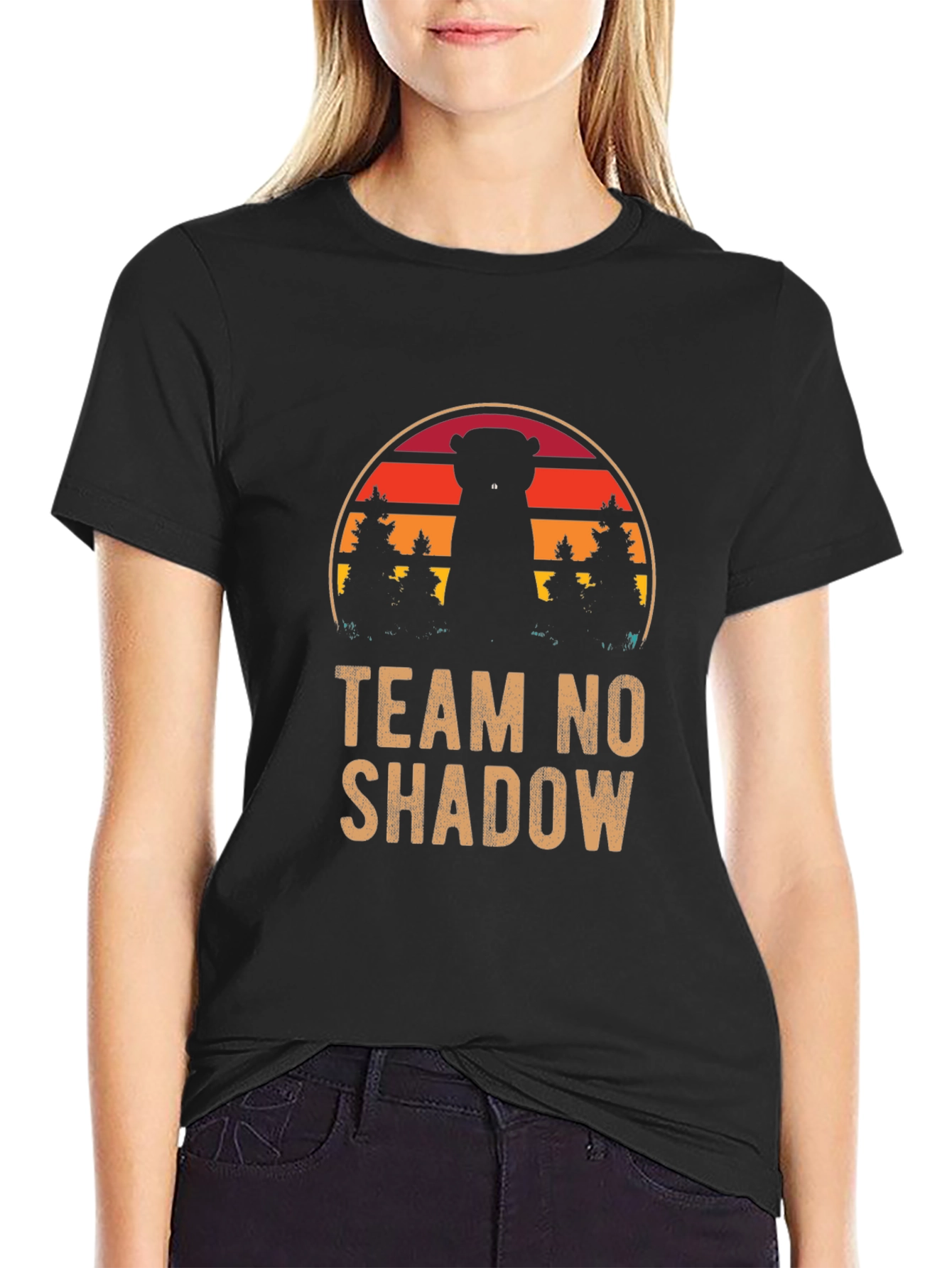 Team No Shadow Groundhog Day T-Shirt