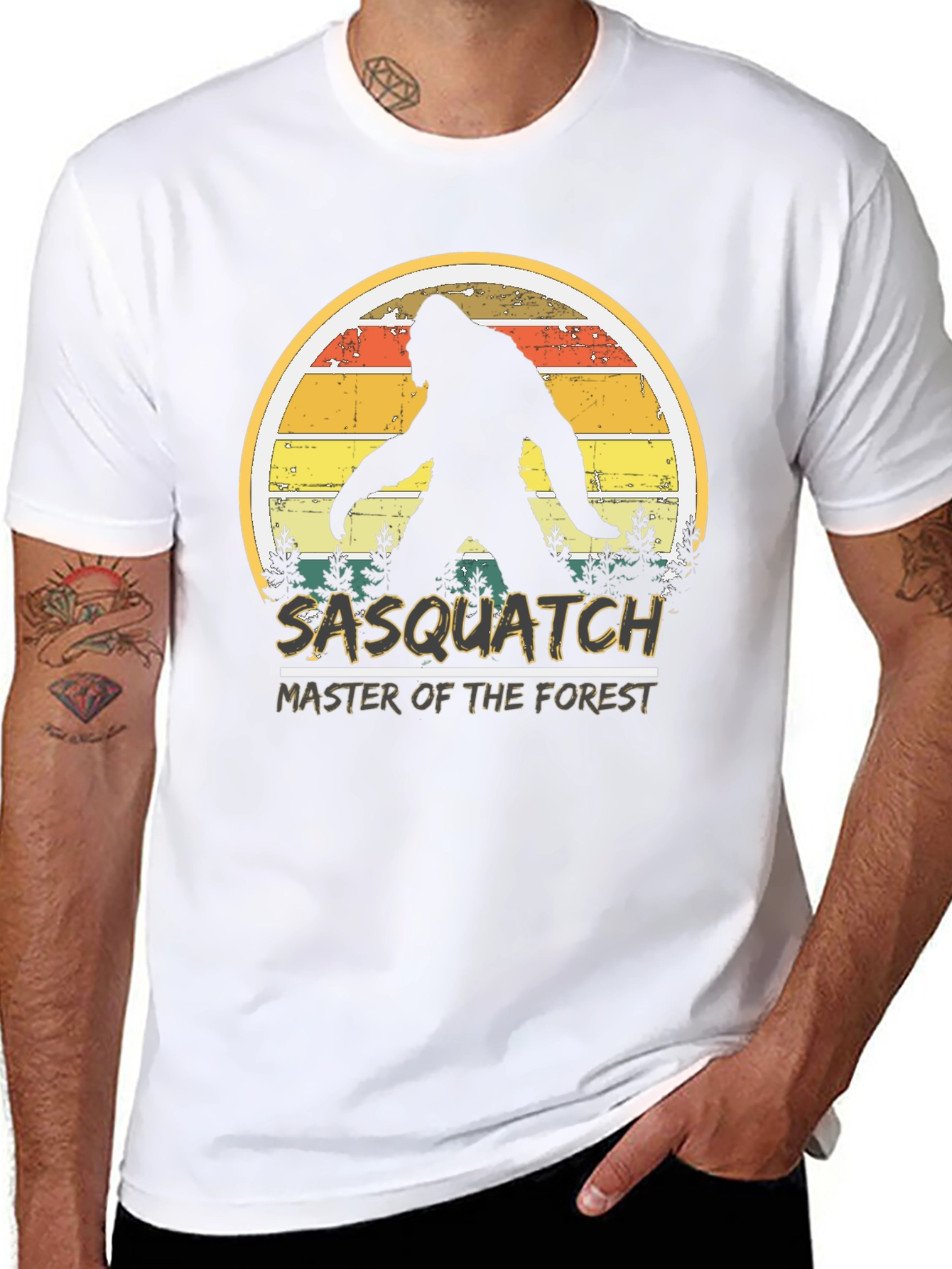 Sasquatch Master of the Forest T-Shirt
