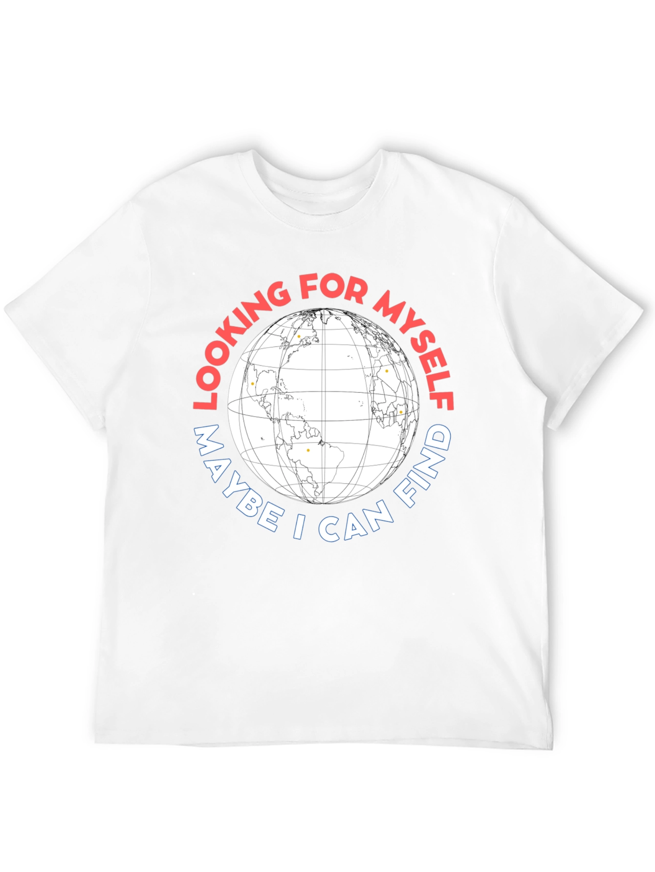Find Myself Globe Graphic Tee
