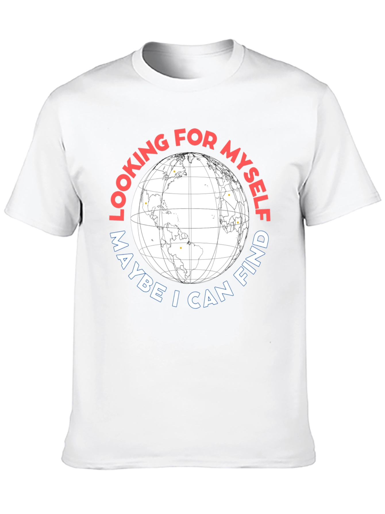 Find Myself Globe Graphic Tee