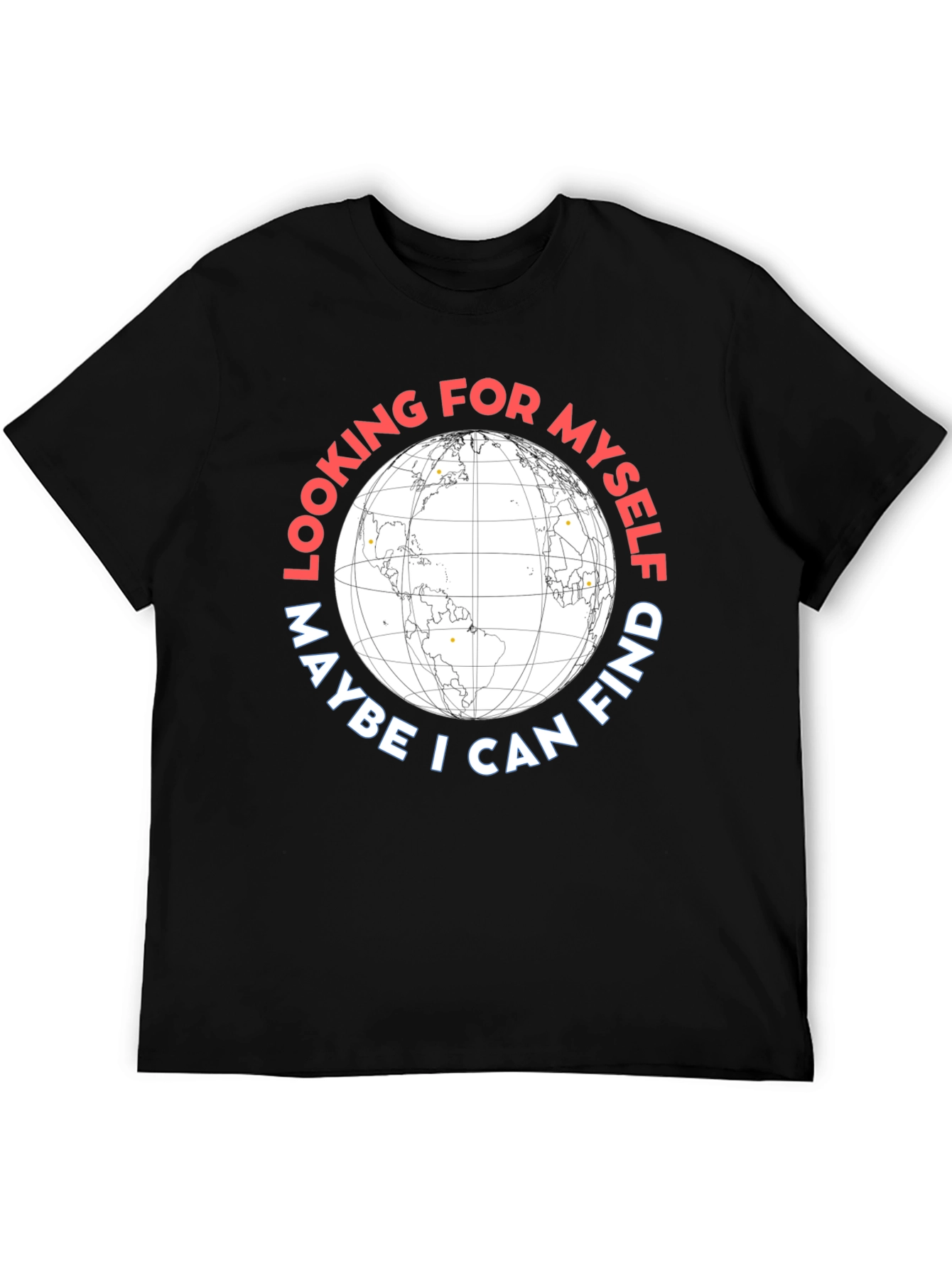 Find Myself Globe Graphic Tee