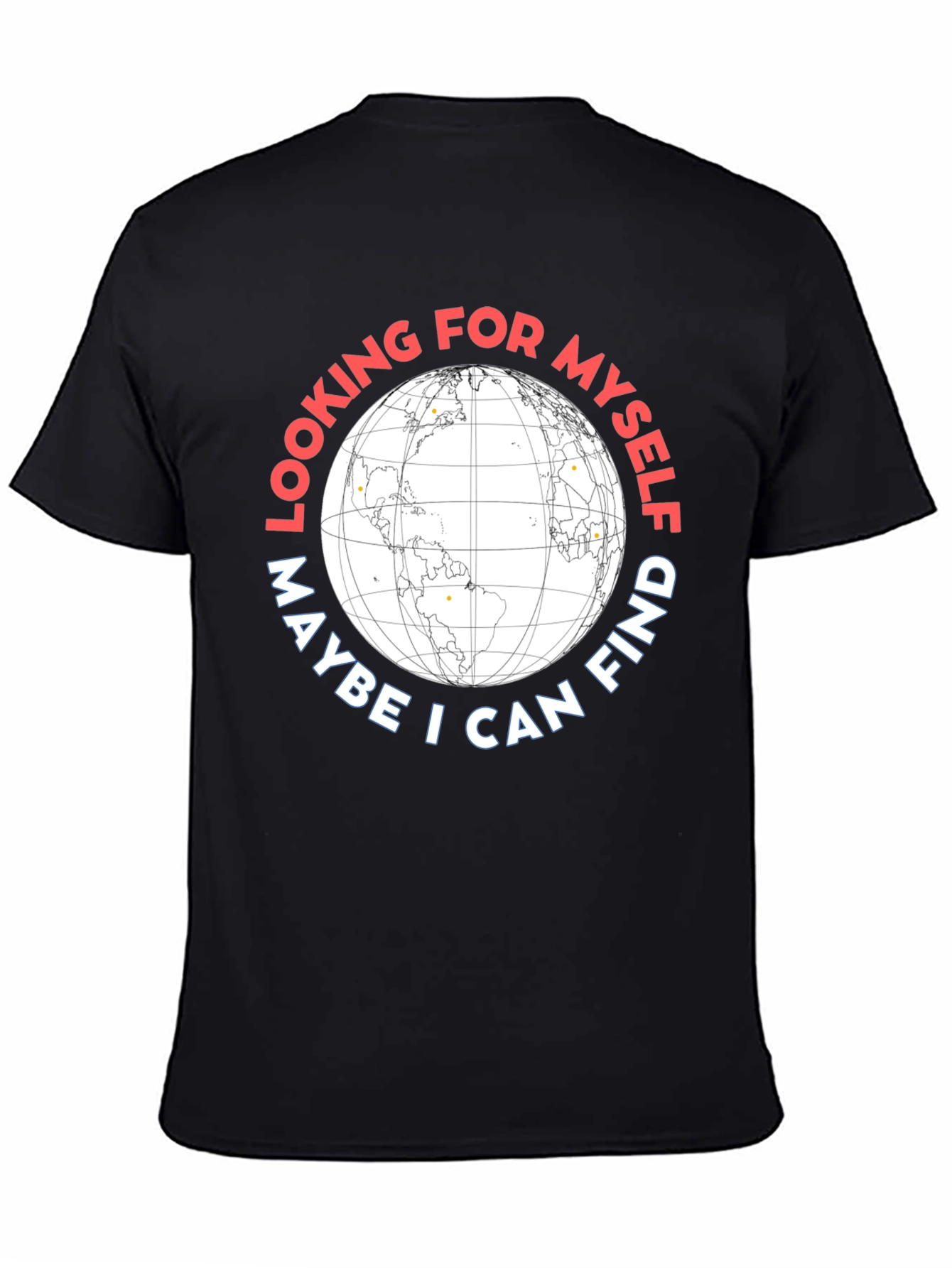 Find Myself Globe Graphic Tee