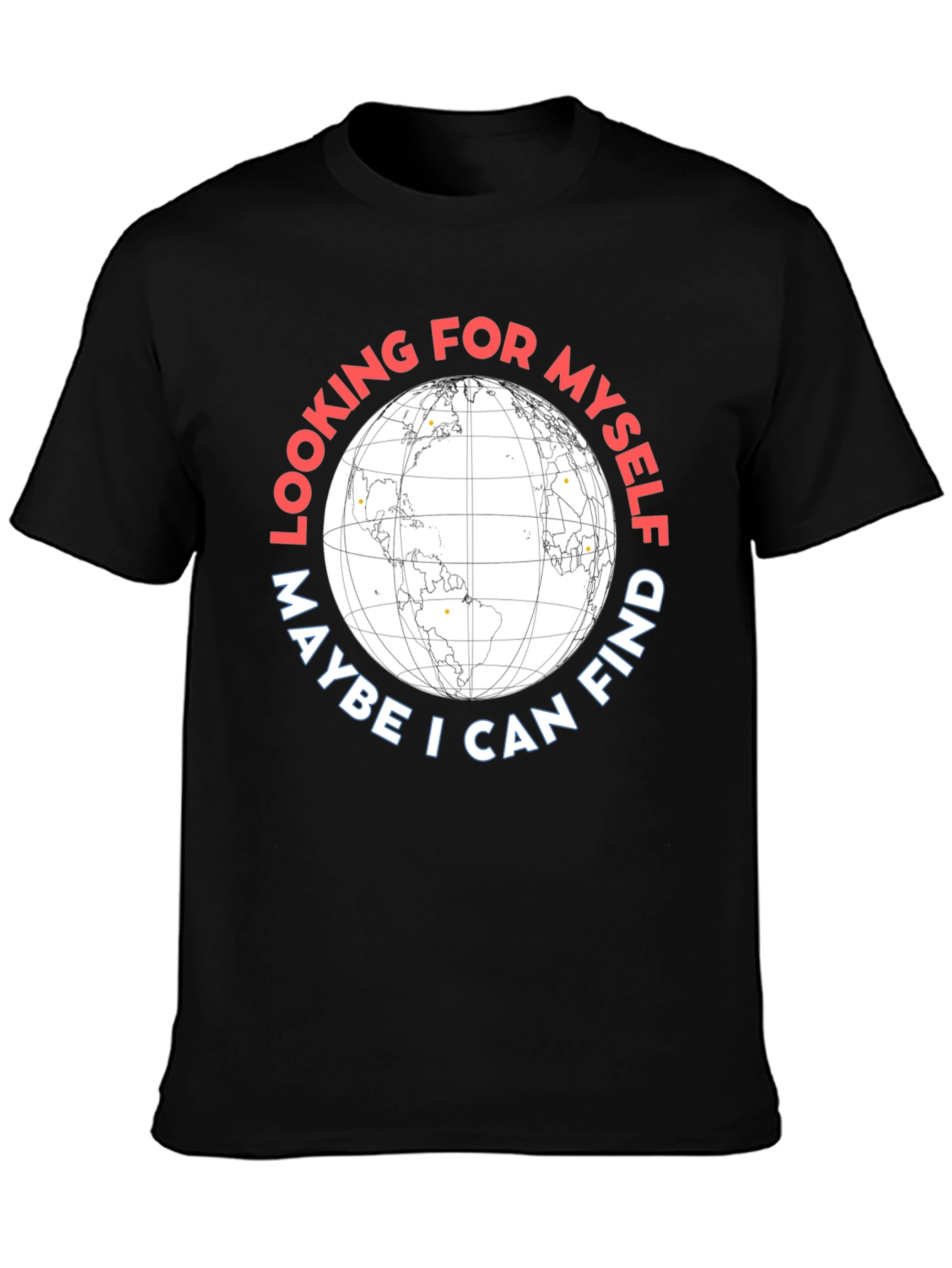Find Myself Globe Graphic Tee