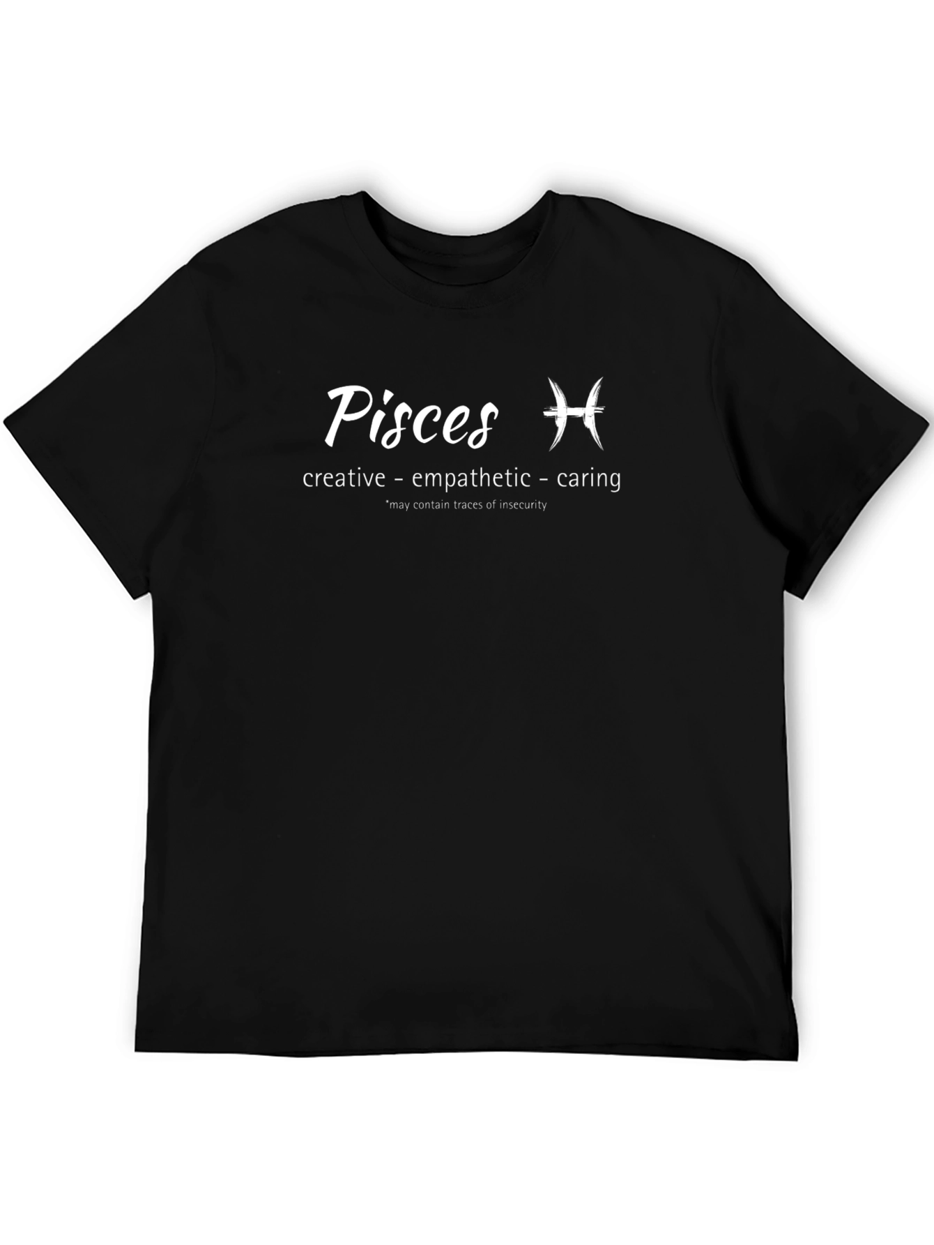 Pisces Zodiac T-Shirt - Creative Empathetic & Caring