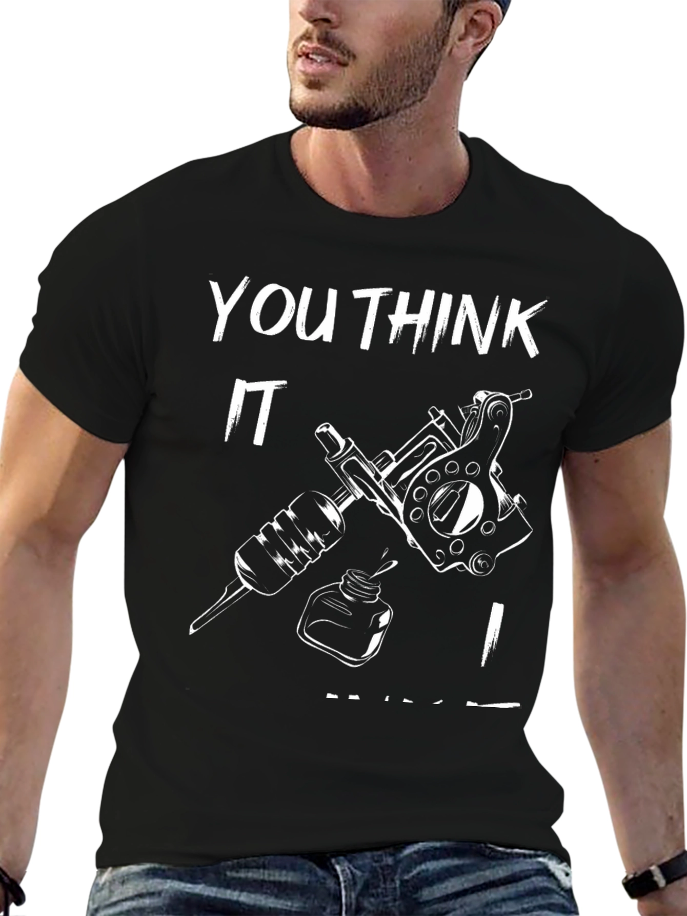 Tattoo Artist Graphic T-Shirt - Ink Machine Design