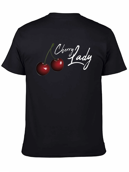 Cherry Lady Graphic Tee