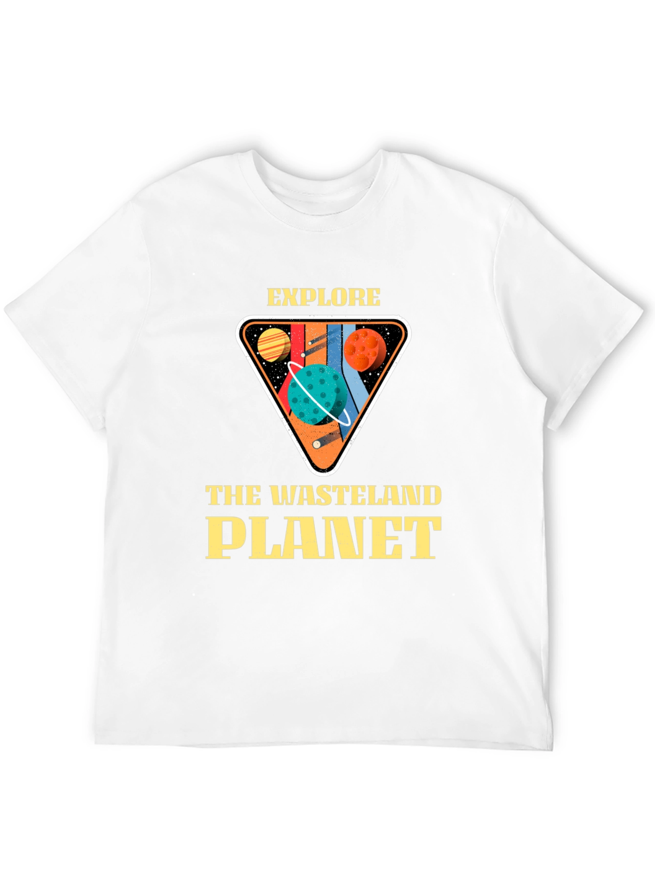 Explore the Wasteland Planet Graphic Tee