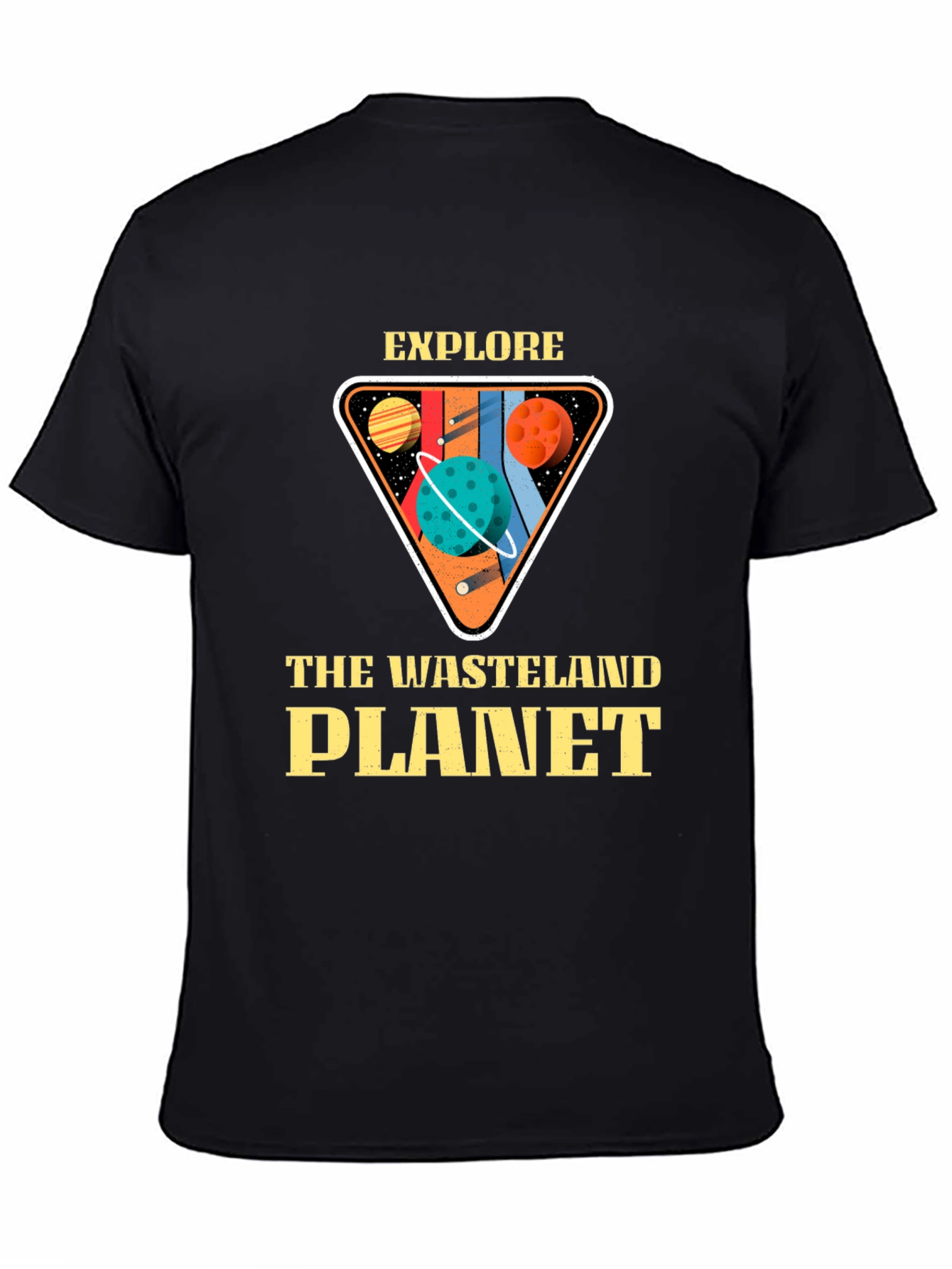 Explore the Wasteland Planet Graphic Tee