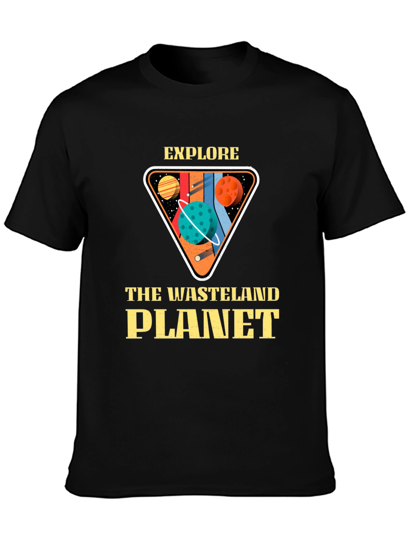 Explore the Wasteland Planet Graphic Tee