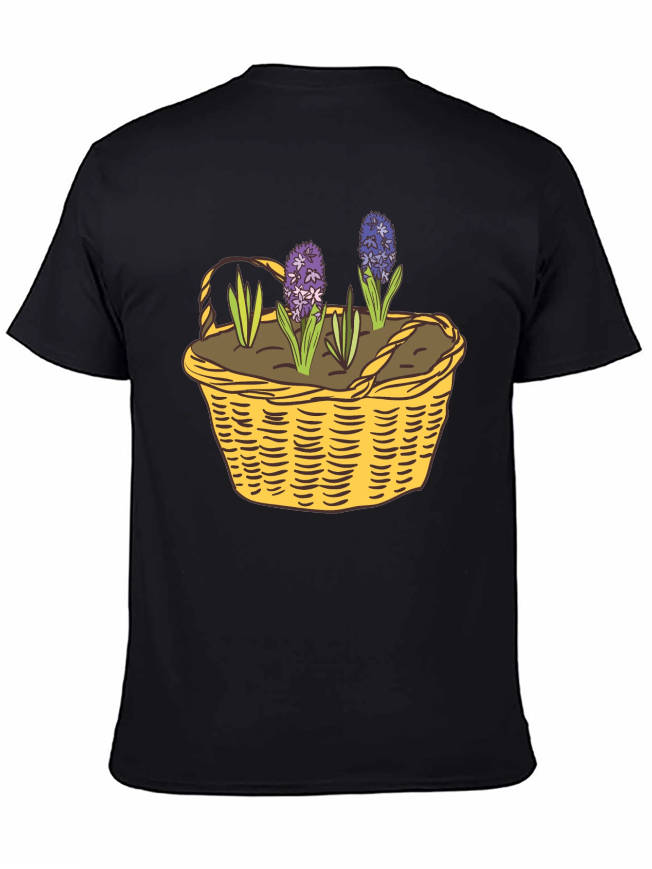 Basket of Flowers Graphic T-Shirt