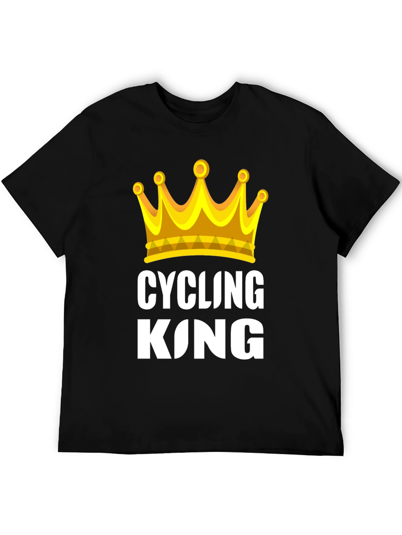 Cycling King T-Shirt - Ride Like Royalty!