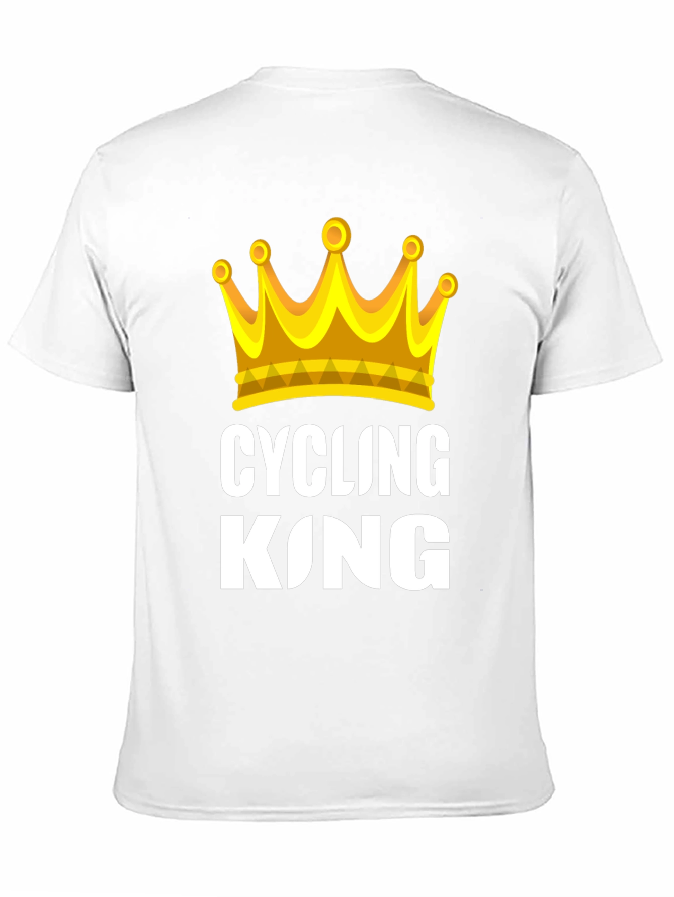 Cycling King T-Shirt - Ride Like Royalty!