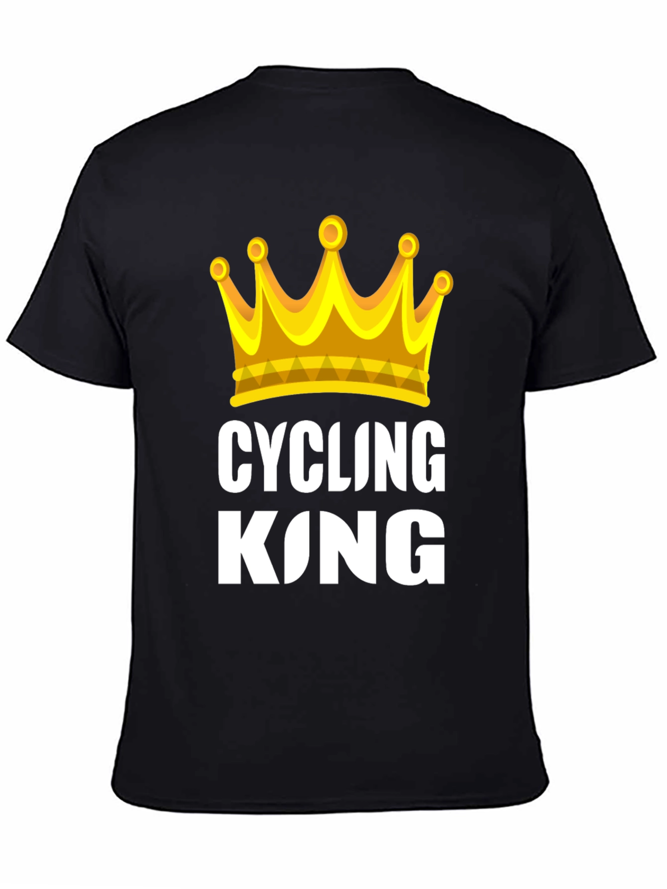 Cycling King T-Shirt - Ride Like Royalty!