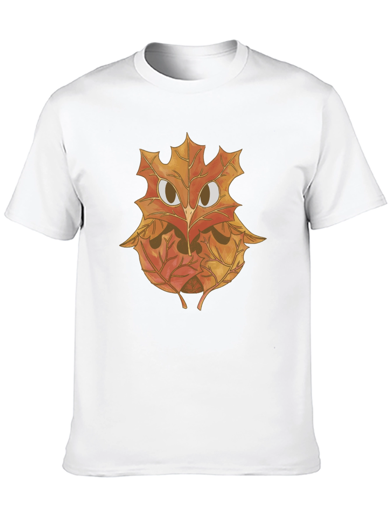 Autumn Owl Graphic Tee - Nature Inspired Design