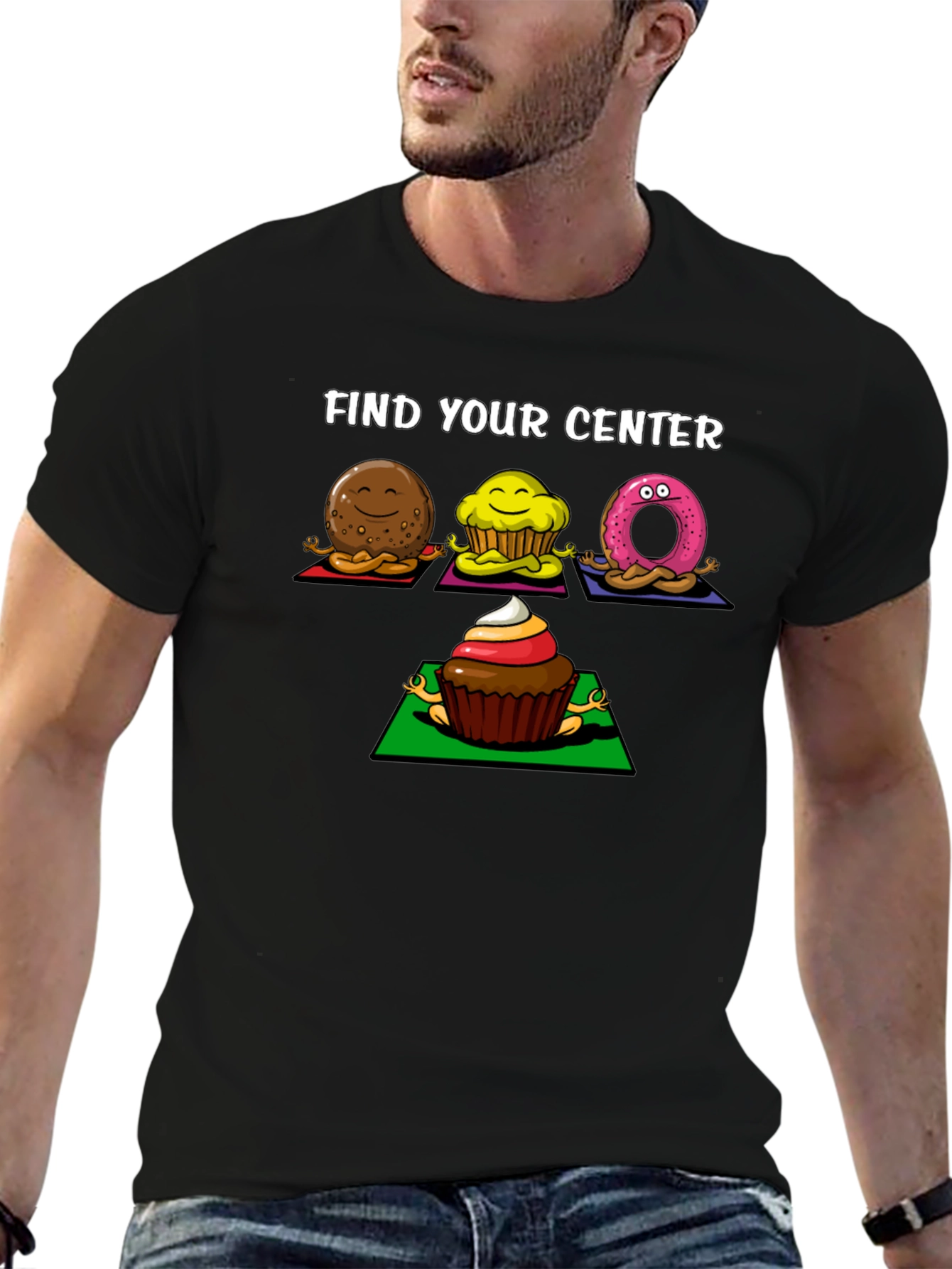 Find Your Center Yoga Sweets T-Shirt
