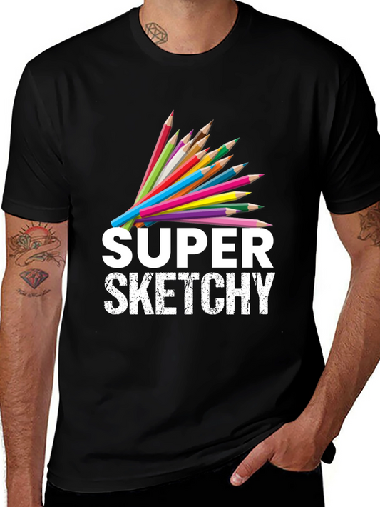Super Sketchy Graphic T-Shirt