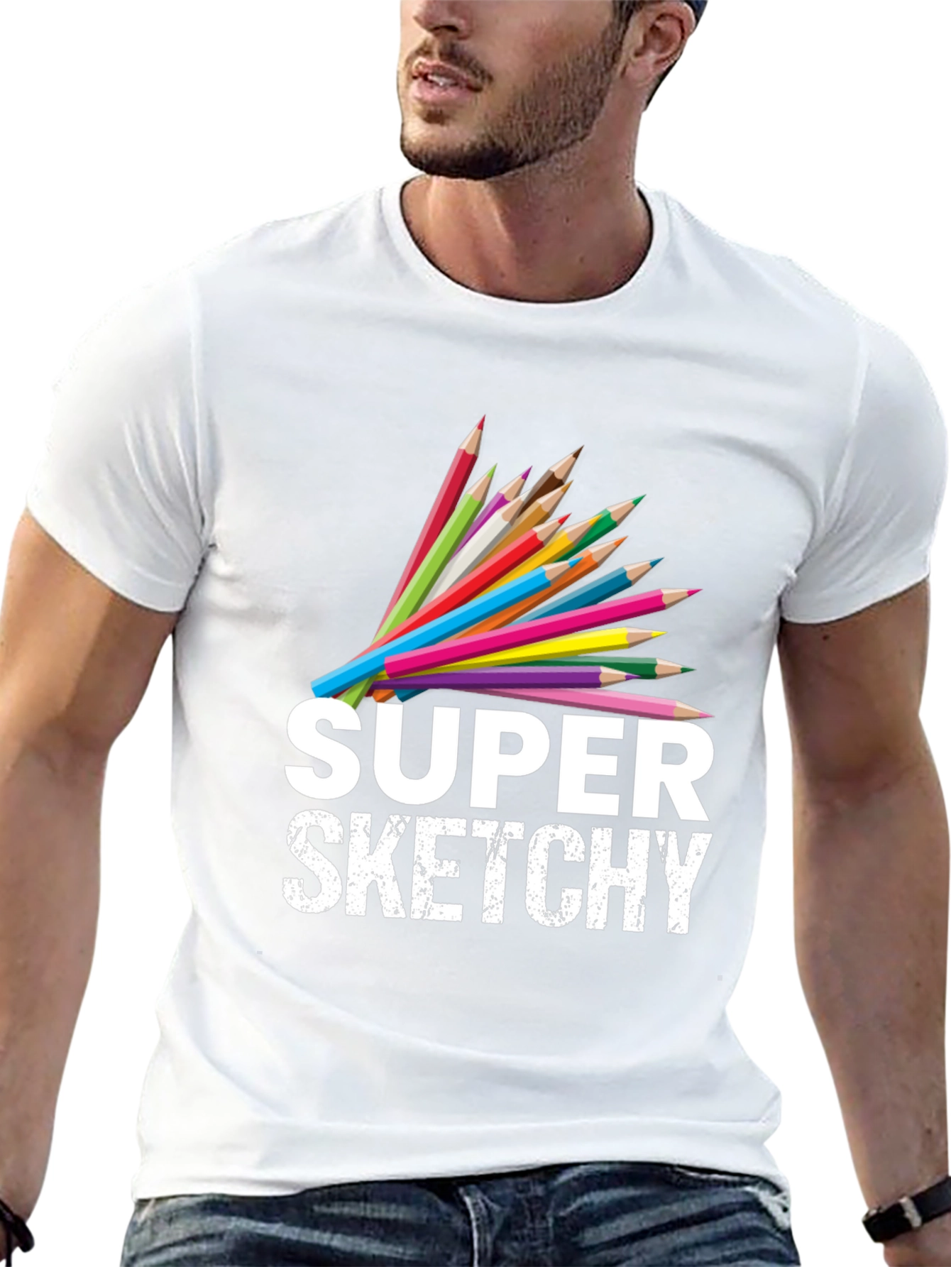 Super Sketchy Graphic T-Shirt