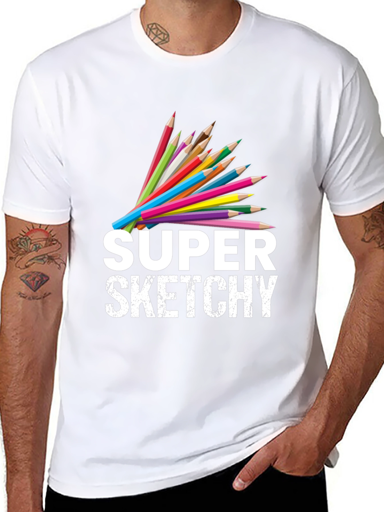 Super Sketchy Graphic T-Shirt
