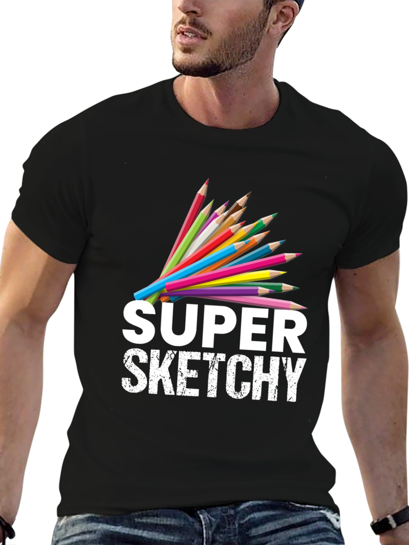 Super Sketchy Graphic T-Shirt