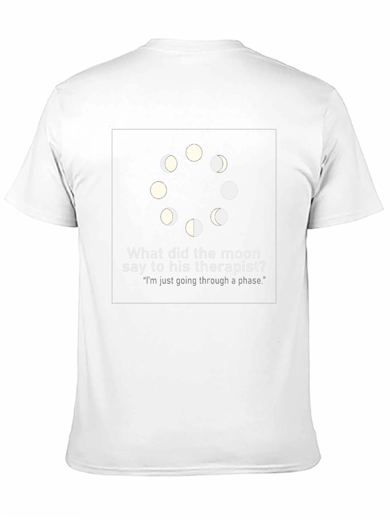 Moon Phase Therapist Humor Graphic Tee