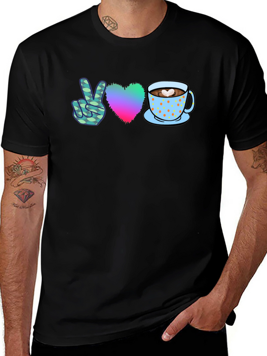 Peace Love Coffee T-Shirt