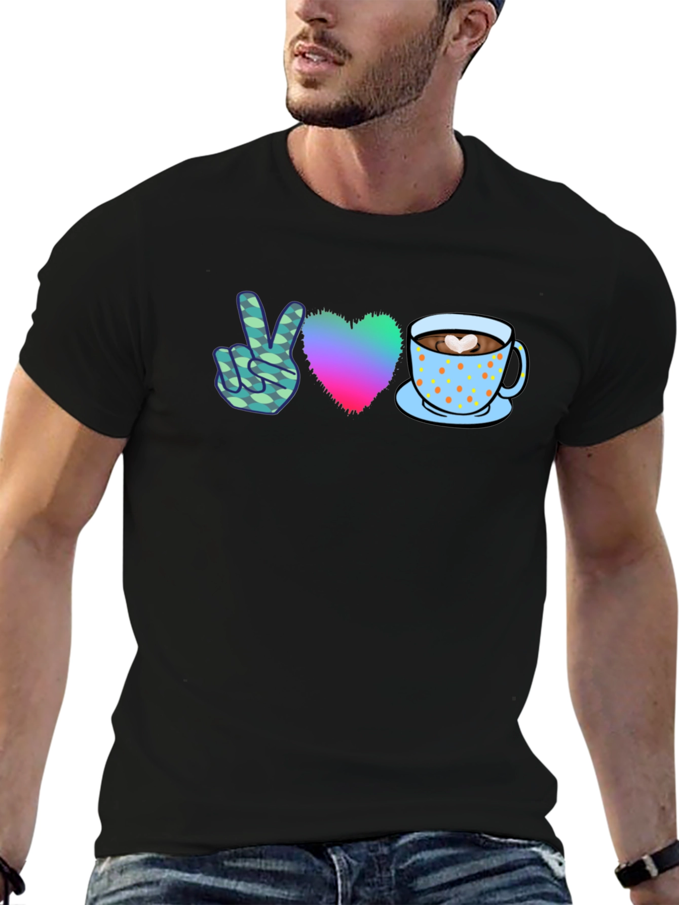 Peace Love Coffee T-Shirt