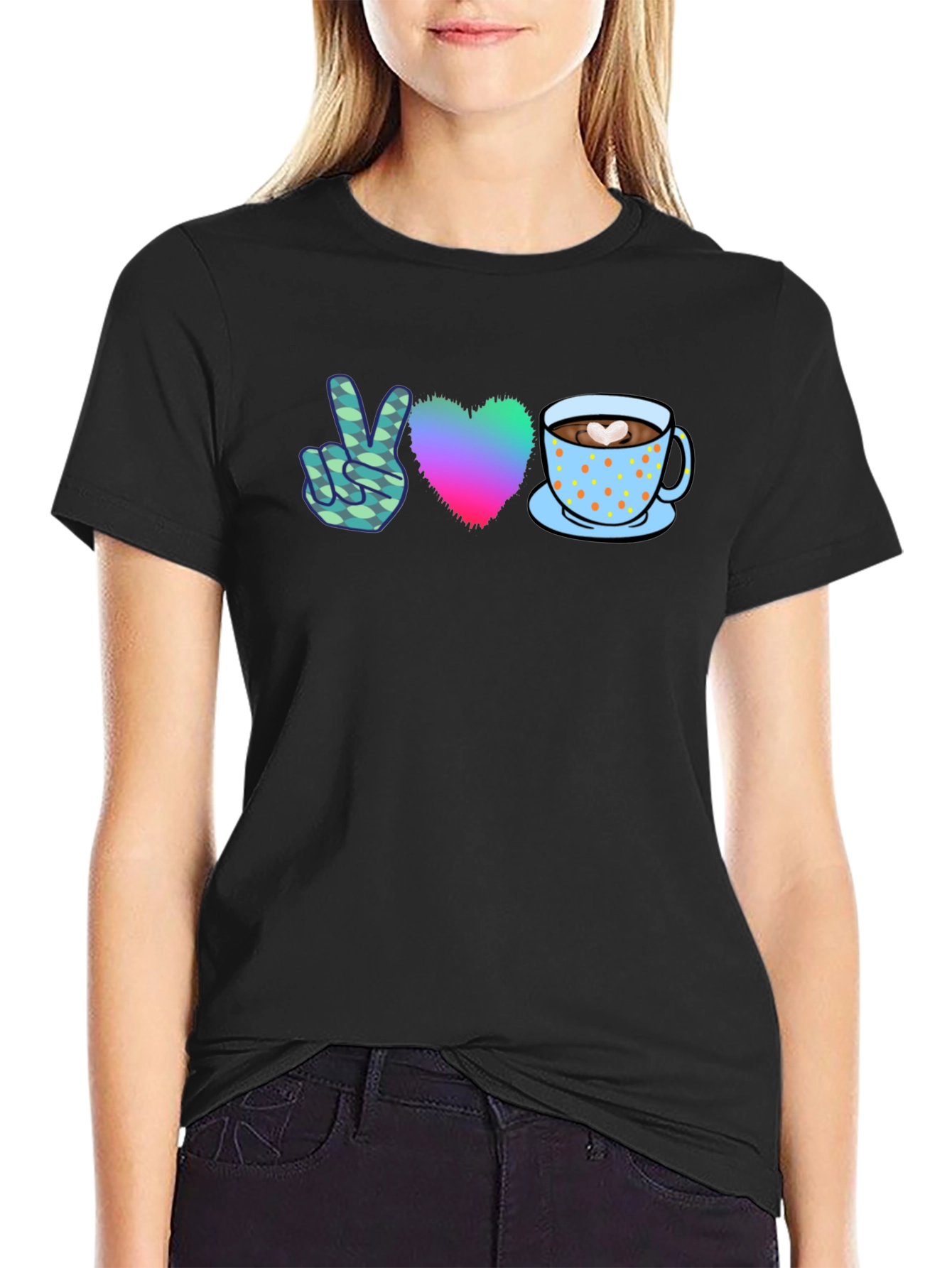 Peace Love Coffee T-Shirt