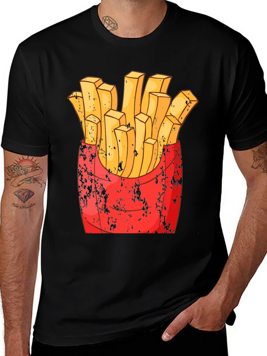 French Fries Graphic Tee - Unisex Casual Shirt