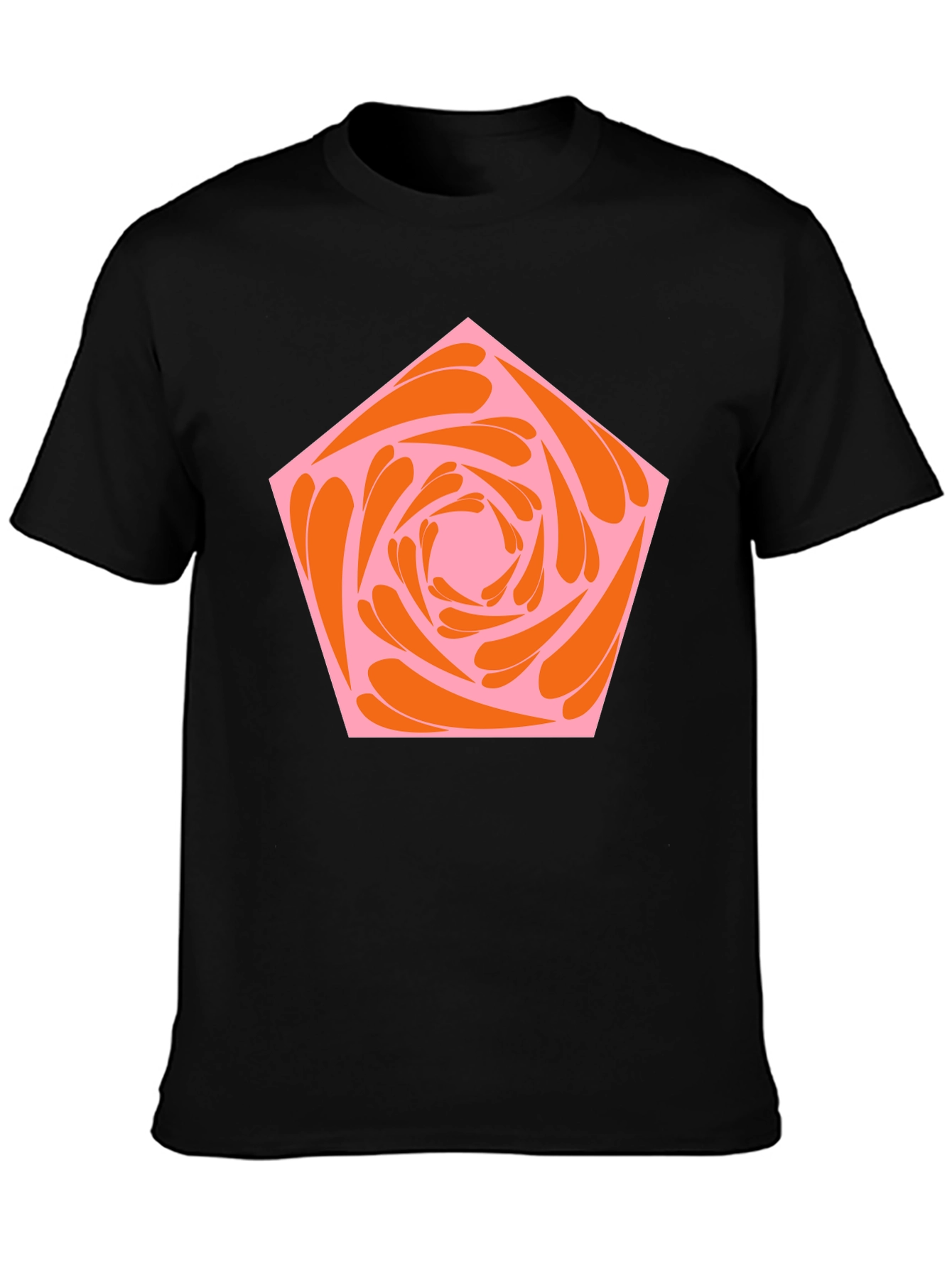 Abstract Flower Graphic Tee