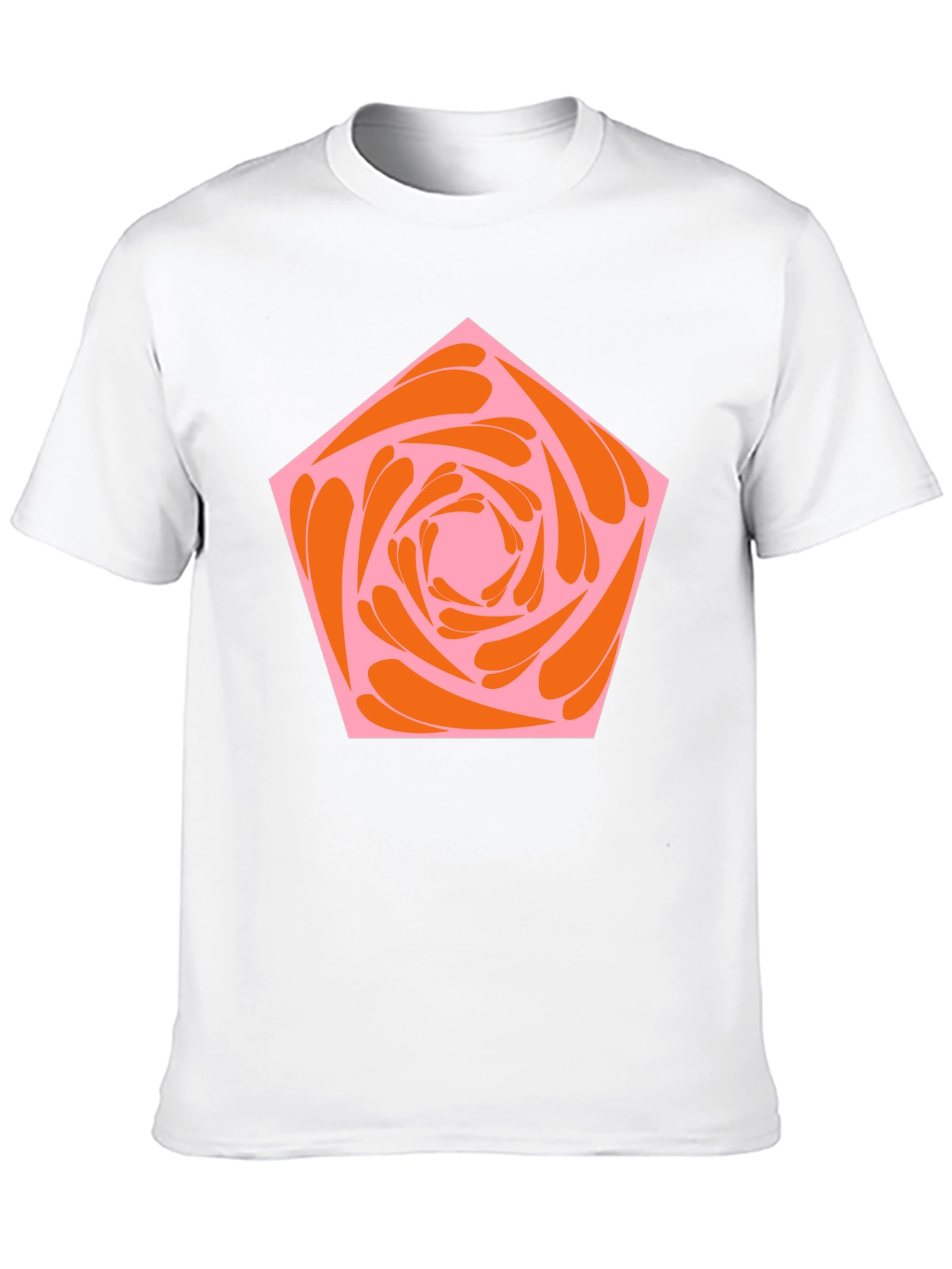Abstract Flower Graphic Tee