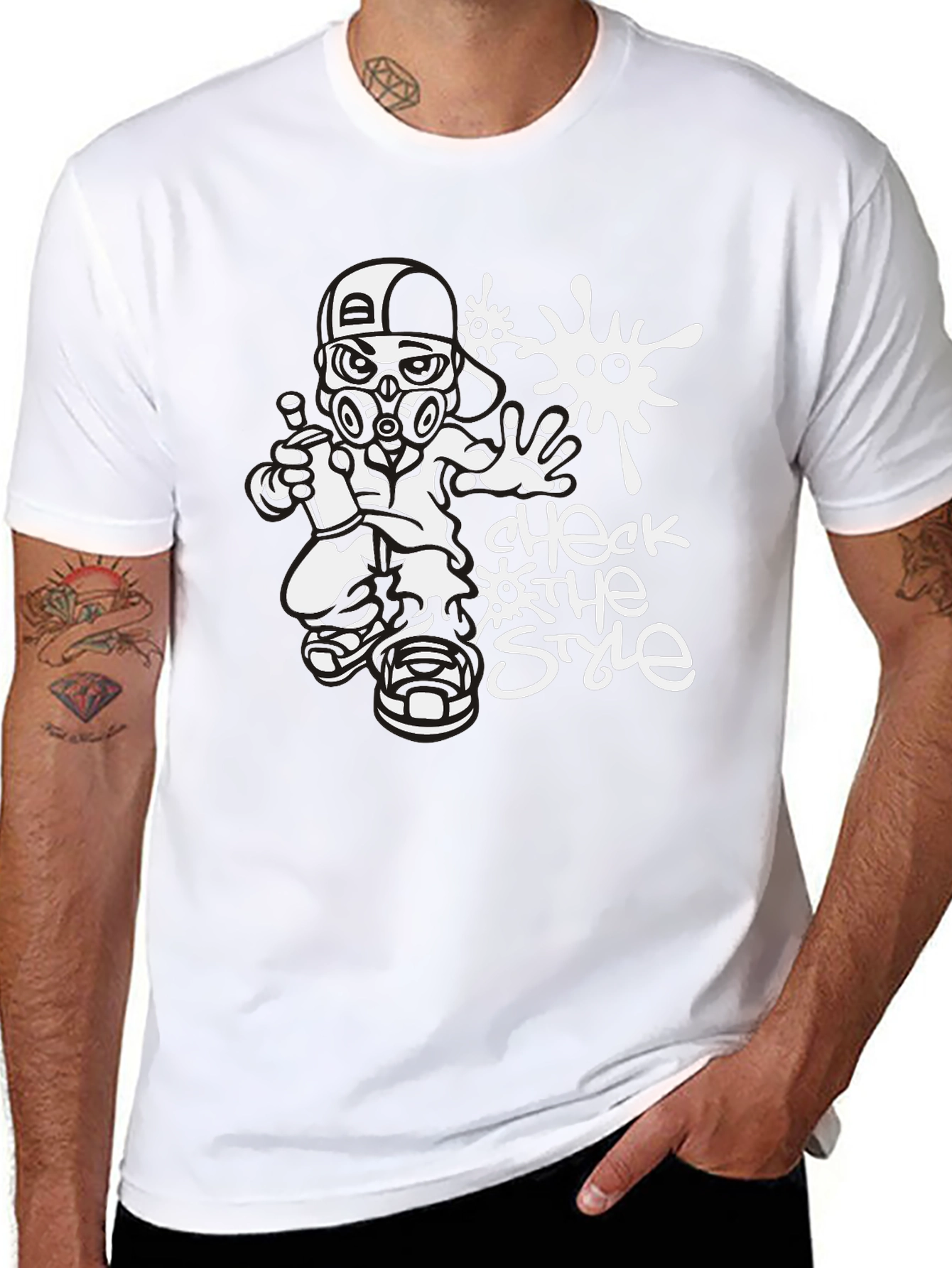 Cool Graphic Tee - Check the Style