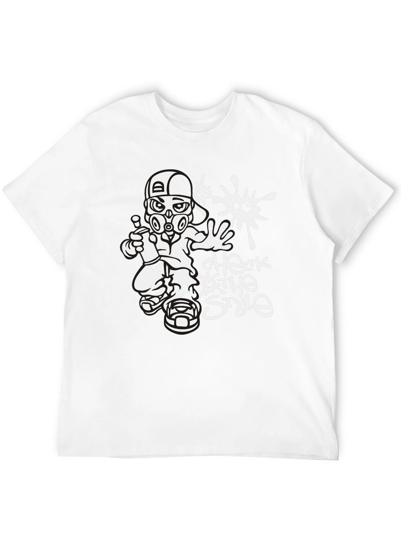 Cool Graphic Tee - Check the Style
