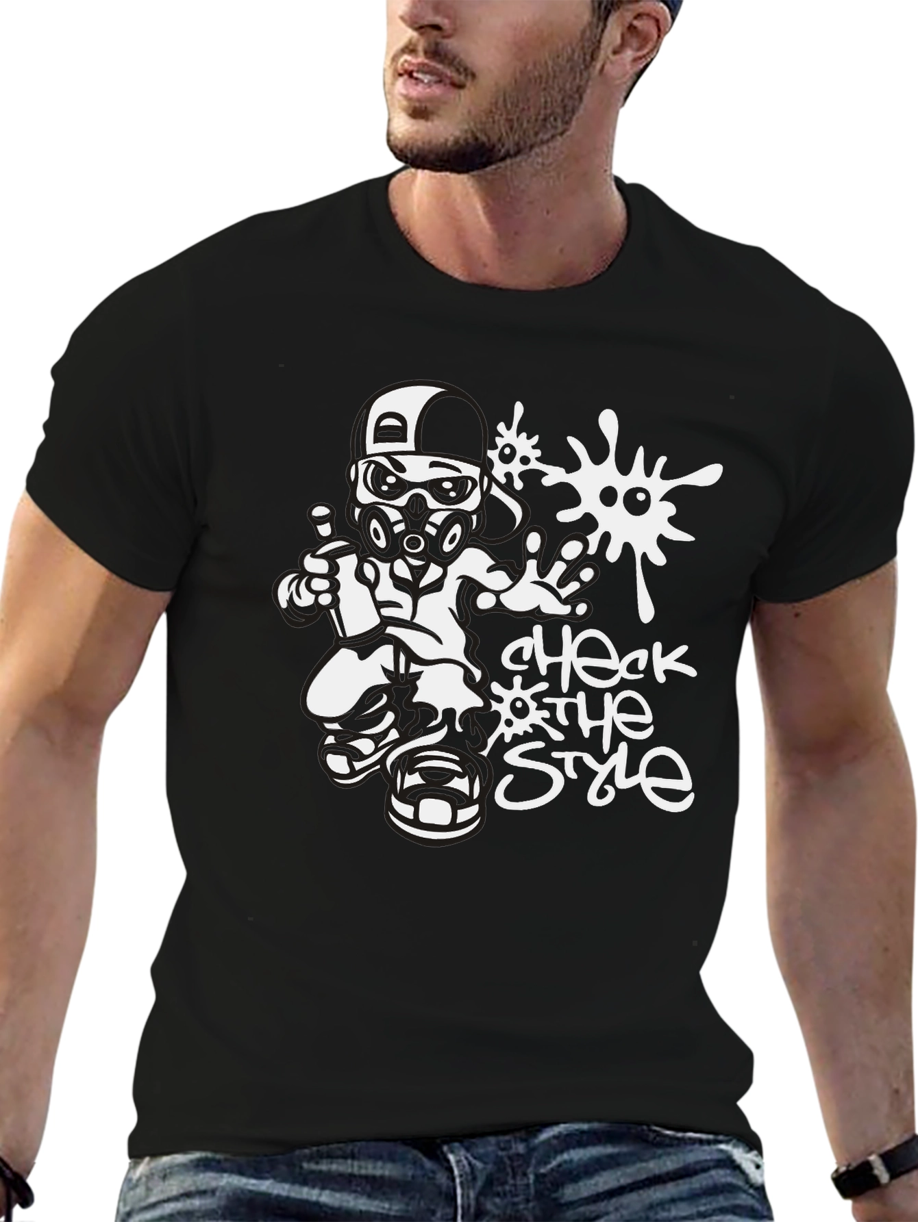Cool Graphic Tee - Check the Style