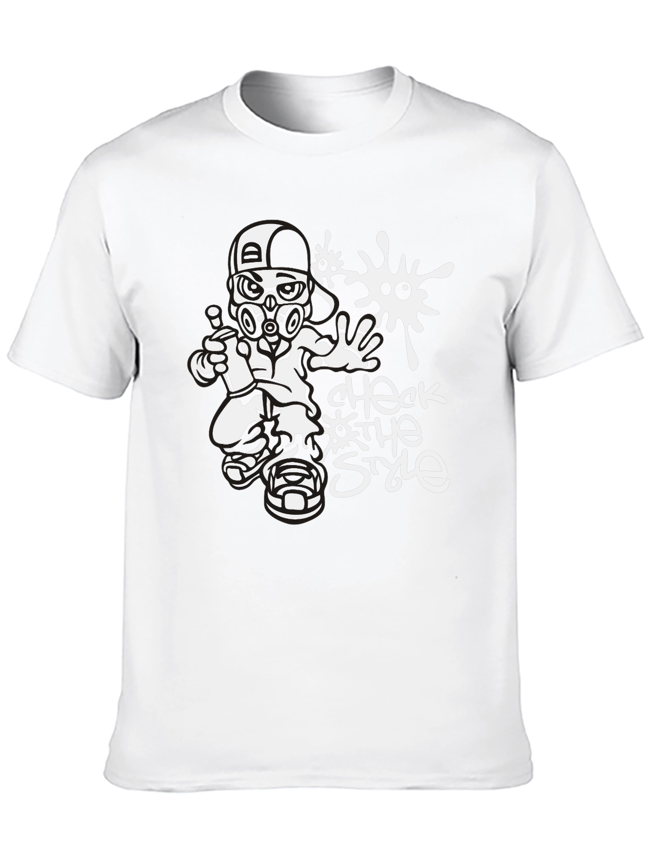 Cool Graphic Tee - Check the Style