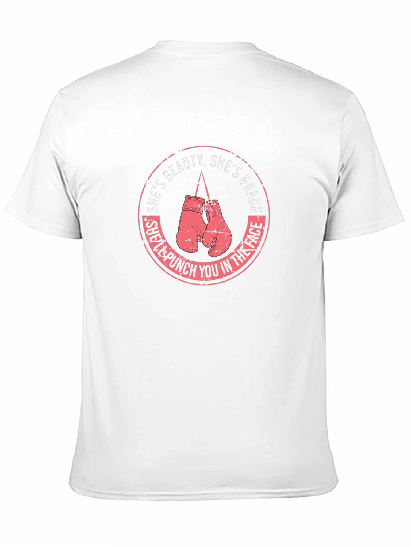 Shes Beauty Shes Grace Boxing Graphic T-Shirt