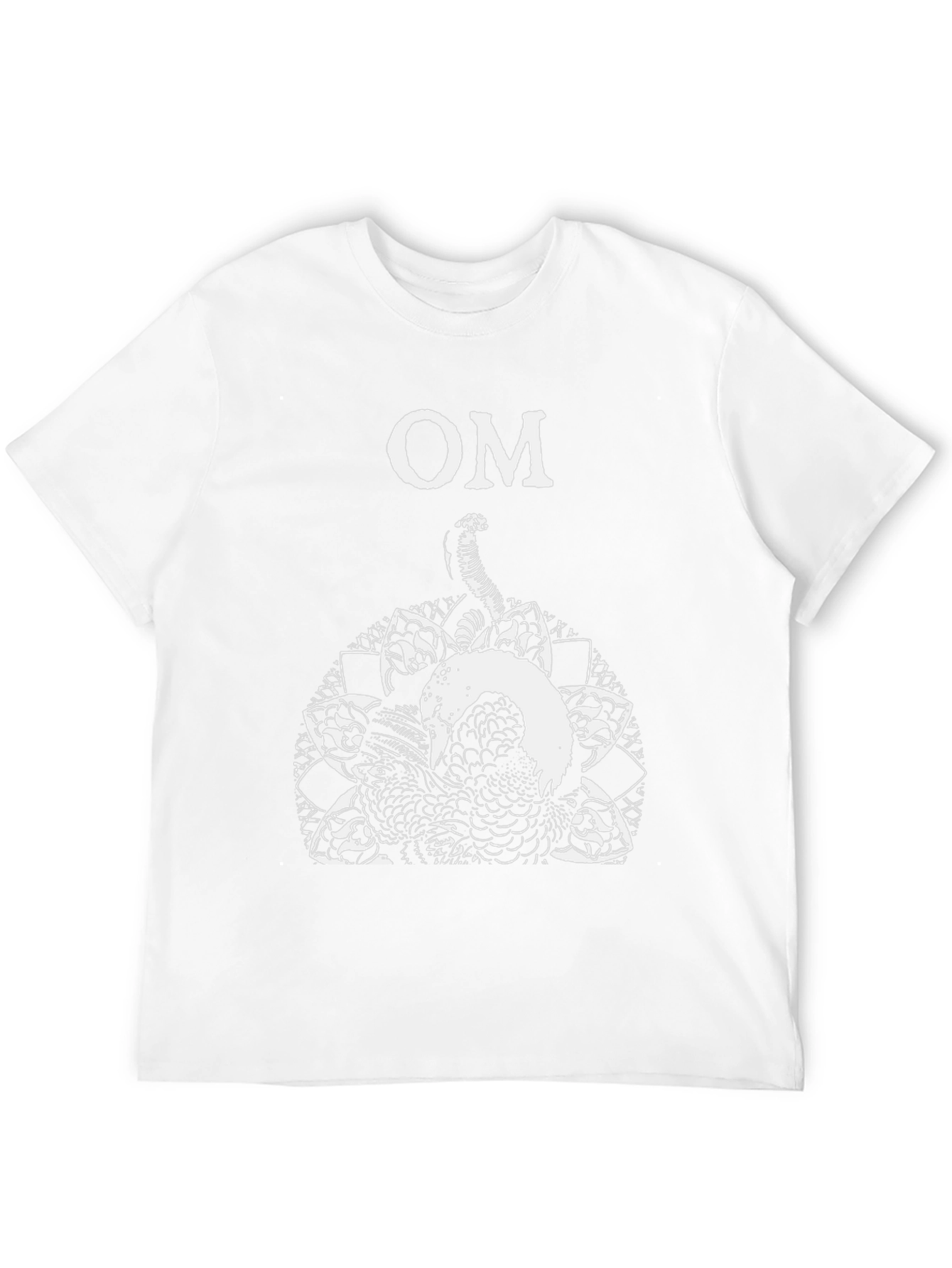 OM Snake Graphic Black T-Shirt