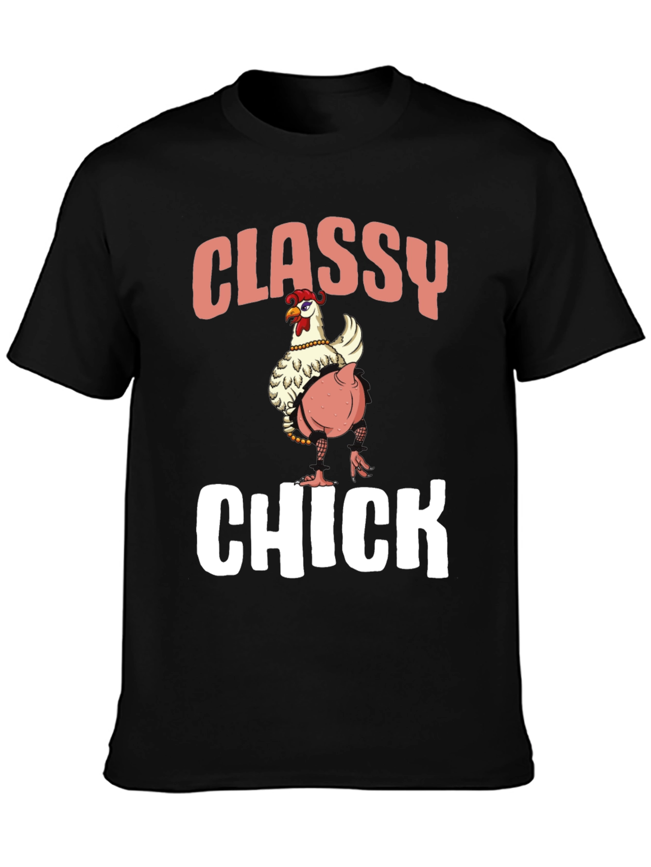 Classy Chick T-Shirt - Funny Animal Graphic Tee