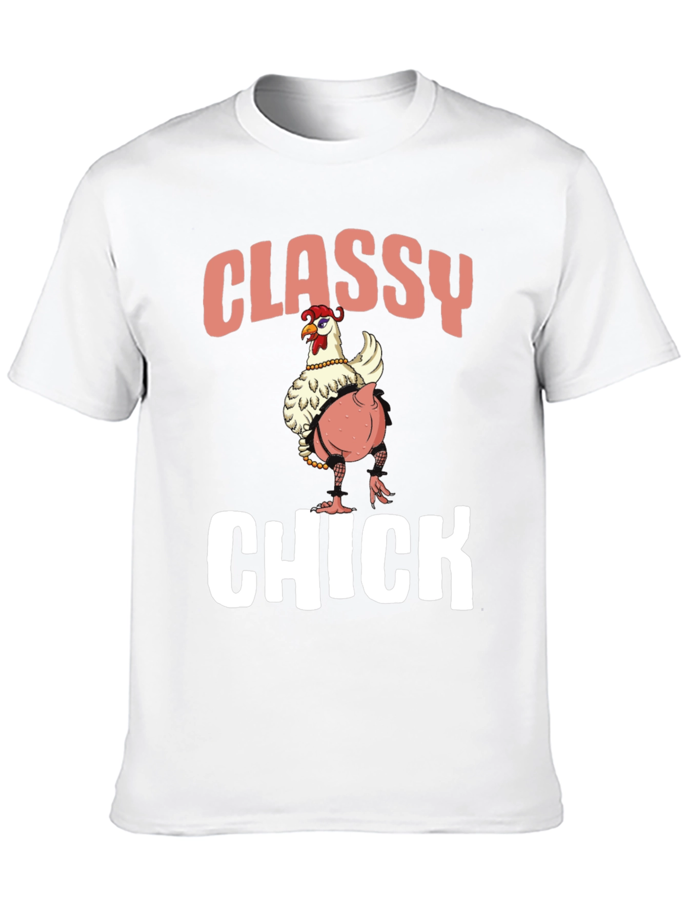 Classy Chick T-Shirt - Funny Animal Graphic Tee